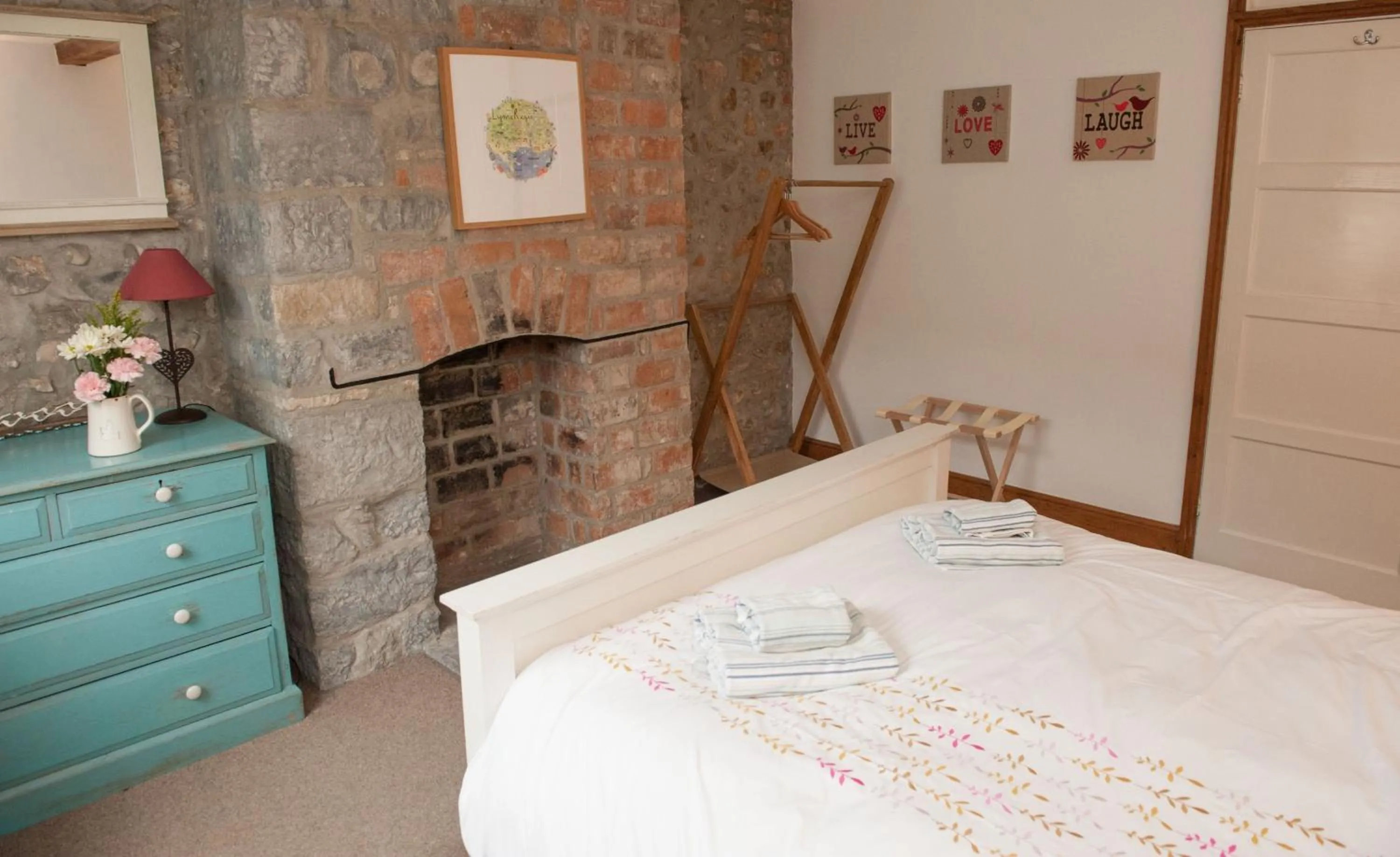Property building, Bed in Teal House