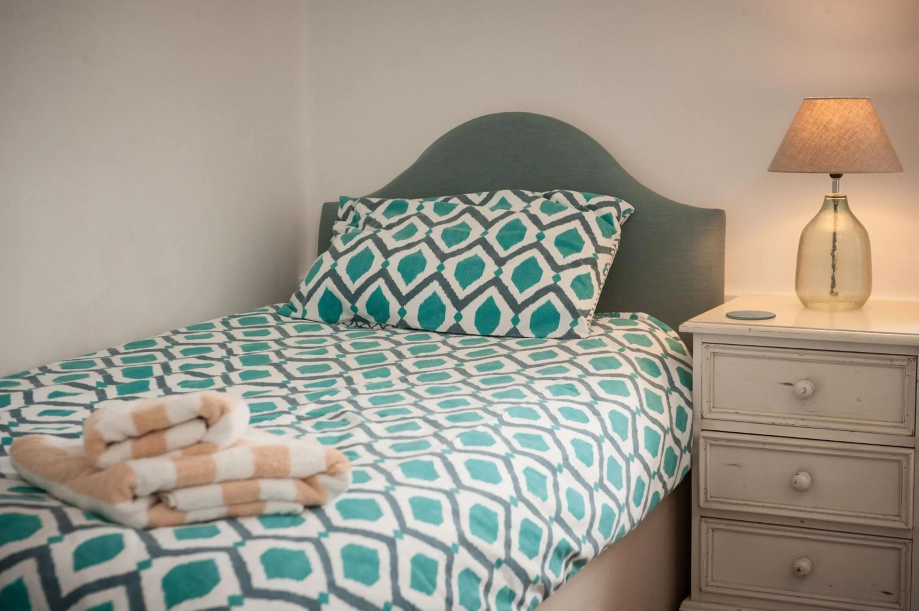 Property building, Bed in Teal House