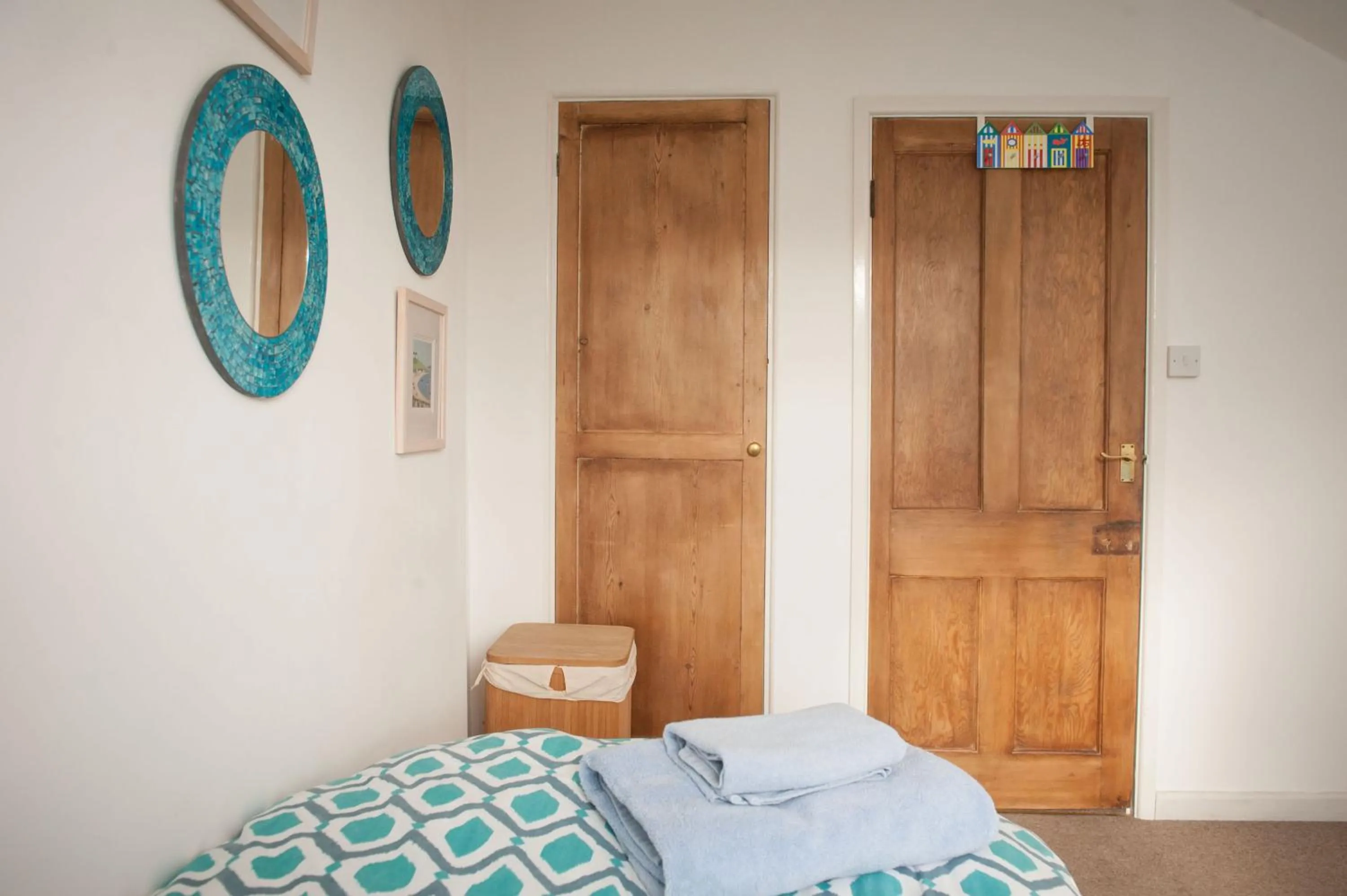 Property building, Bed in Teal House