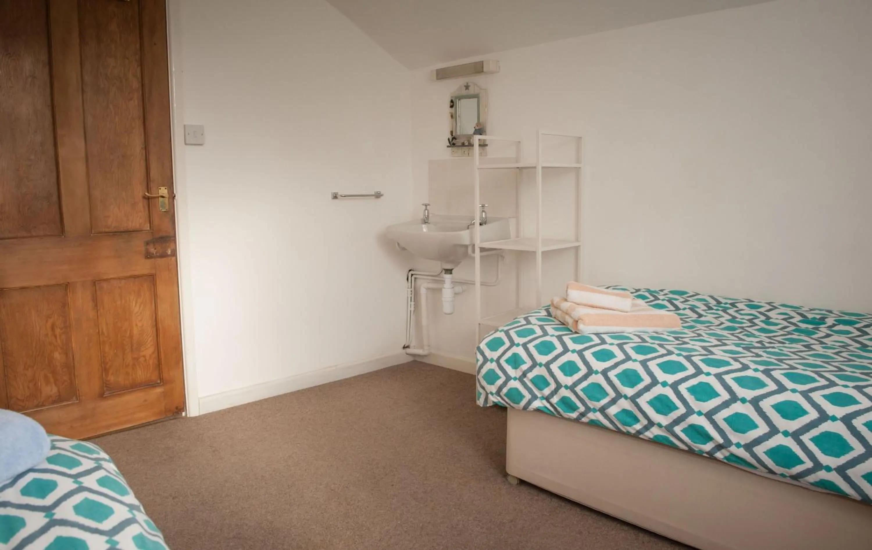 Property building, Bed in Teal House
