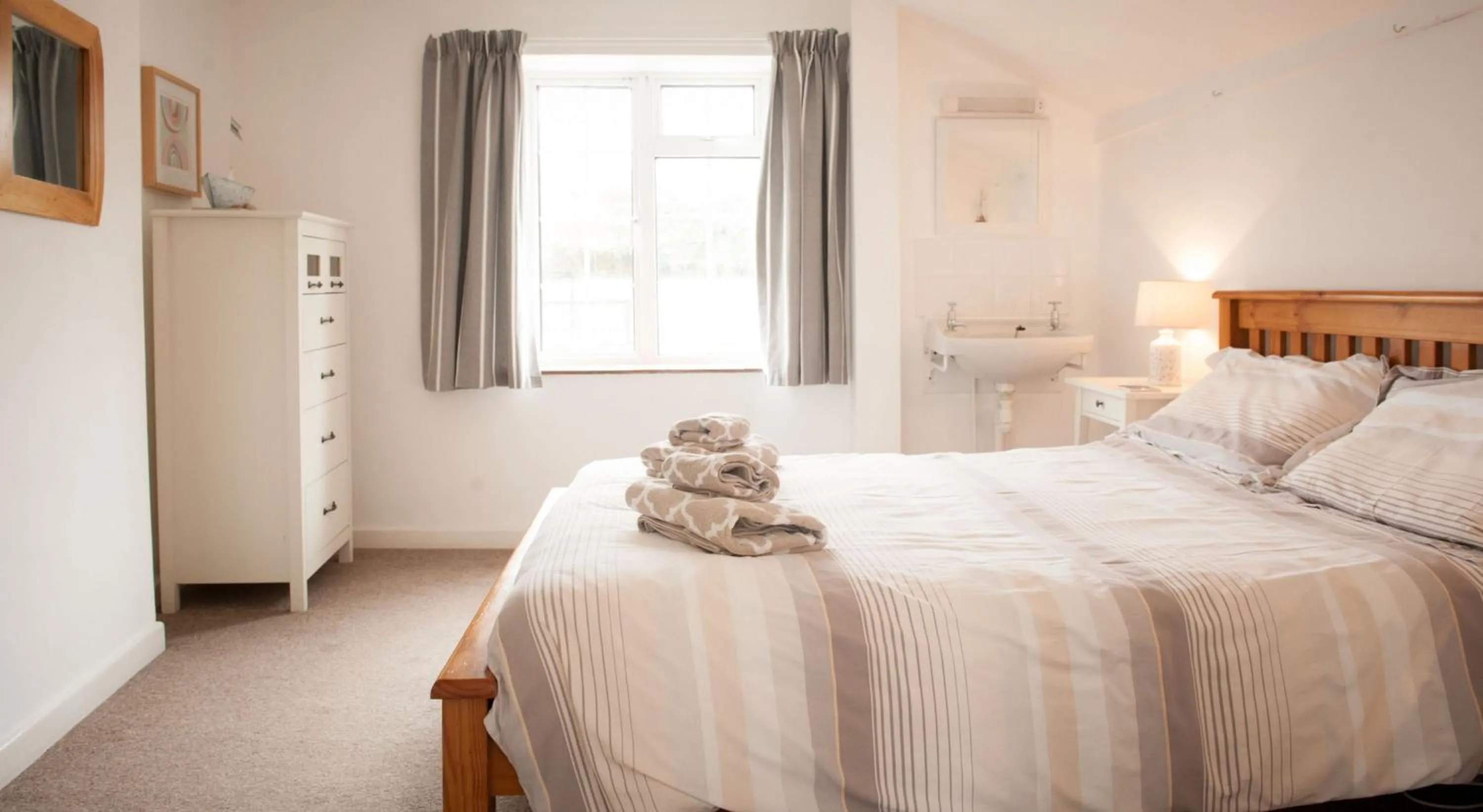 Property building, Bed in Teal House