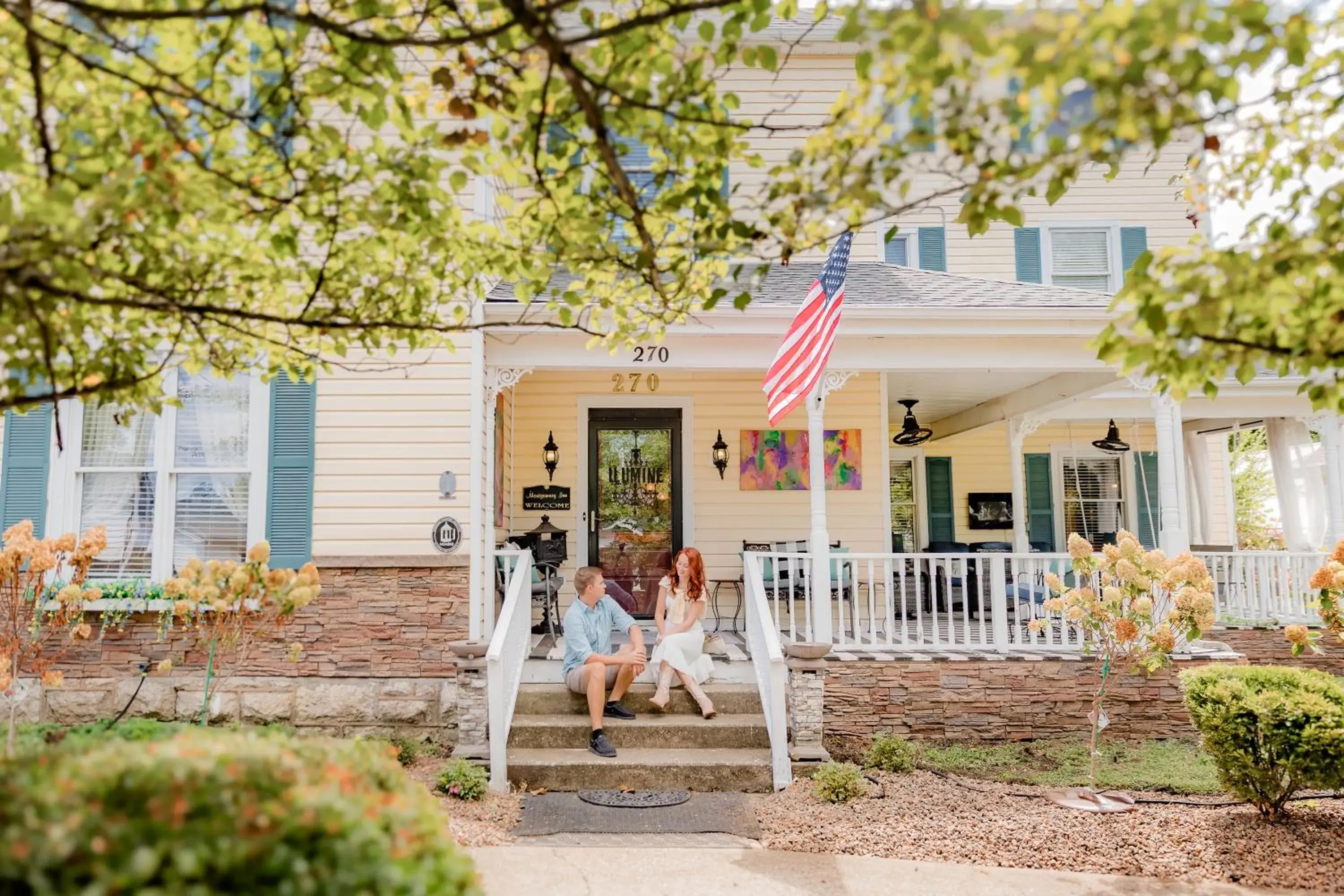 Property building in Montgomery Inn BnB Property building in Montgomery Inn BnB