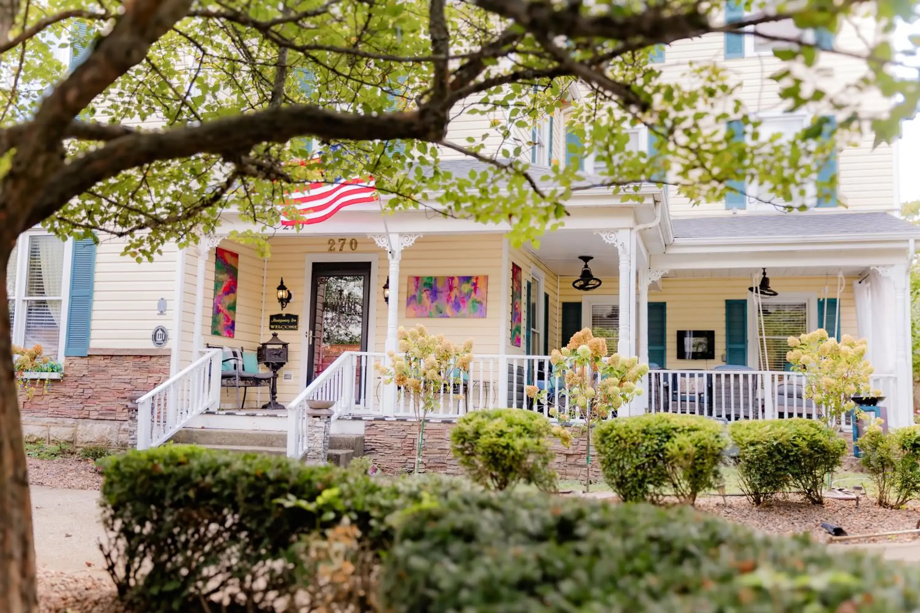 Property building in Montgomery Inn BnB Property building in Montgomery Inn BnB