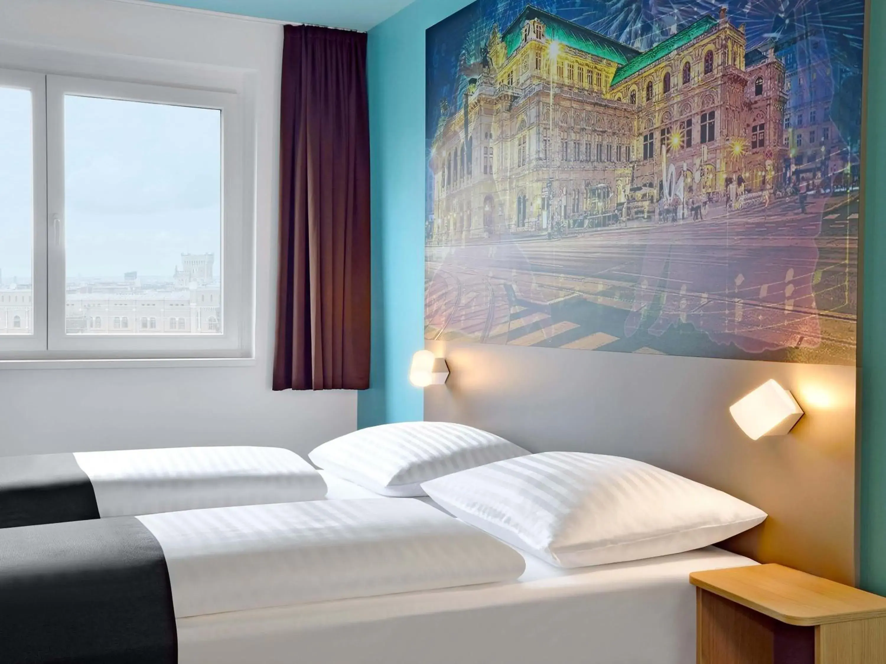 Twin Room in B&B Hotel Wien-Hbf Twin Room in B&B Hotel Wien-Hbf