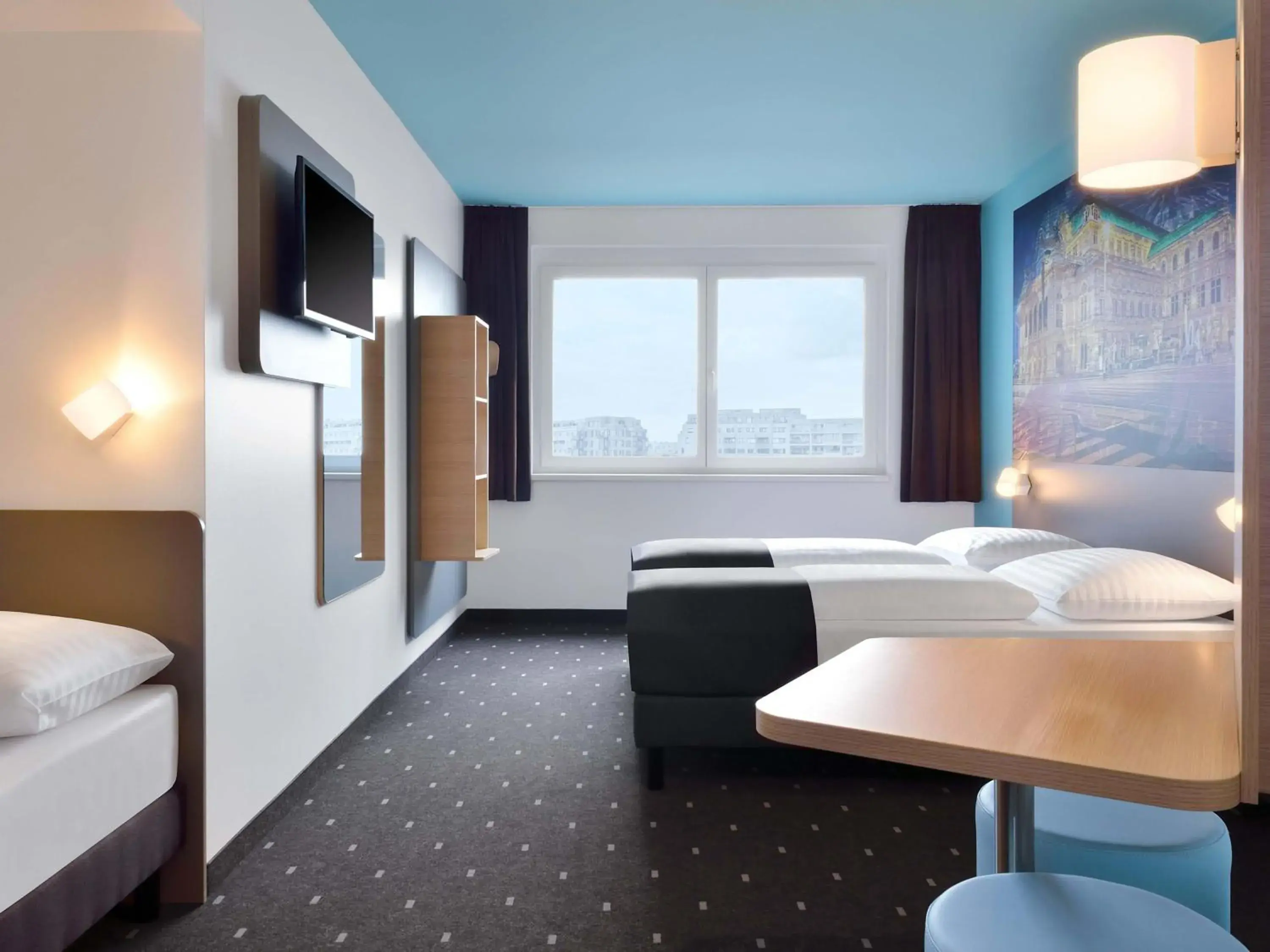 Triple Room in B&B Hotel Wien-Hbf Triple Room in B&B Hotel Wien-Hbf