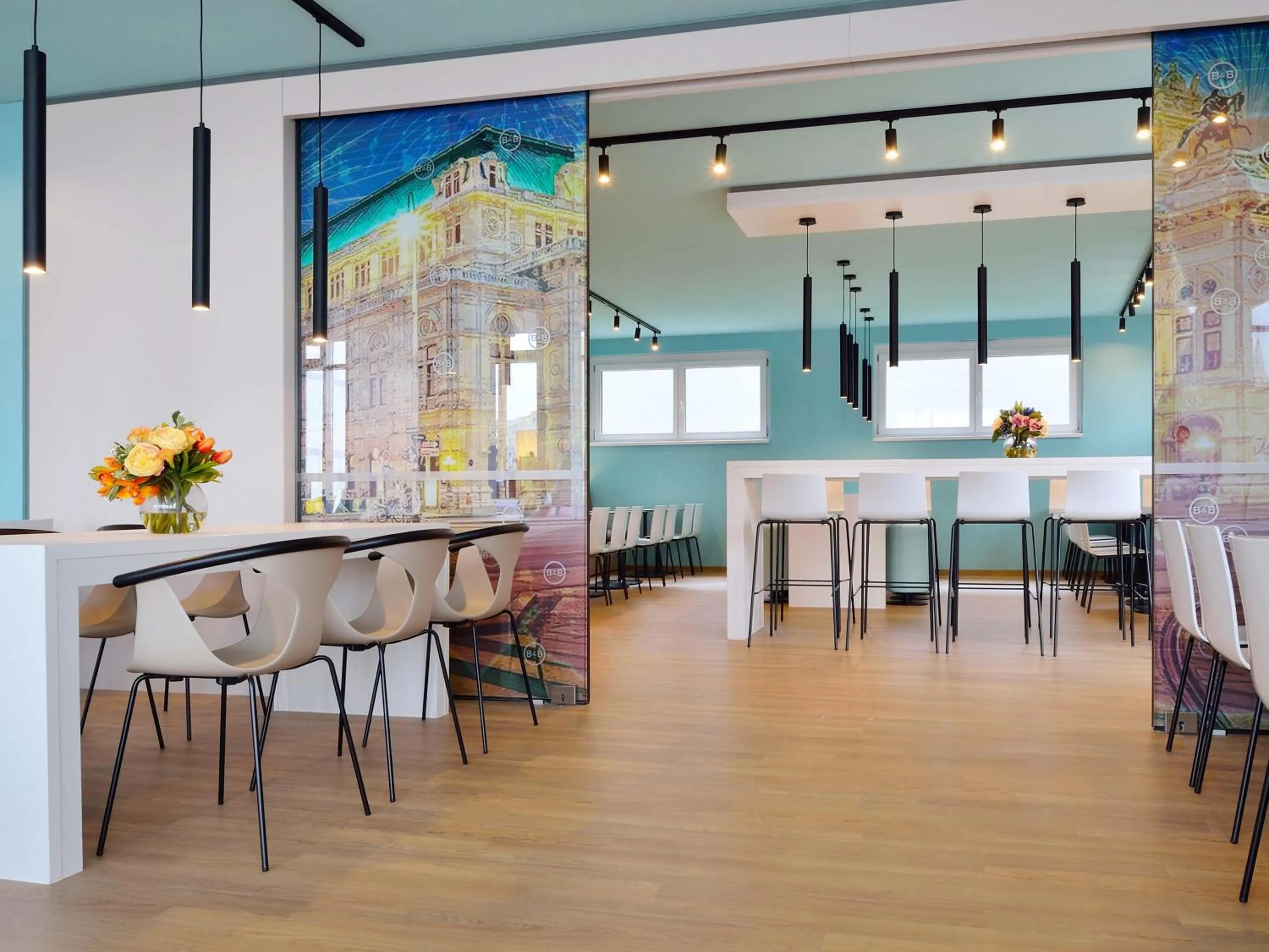 Restaurant/places to eat in B&B Hotel Wien-Hbf