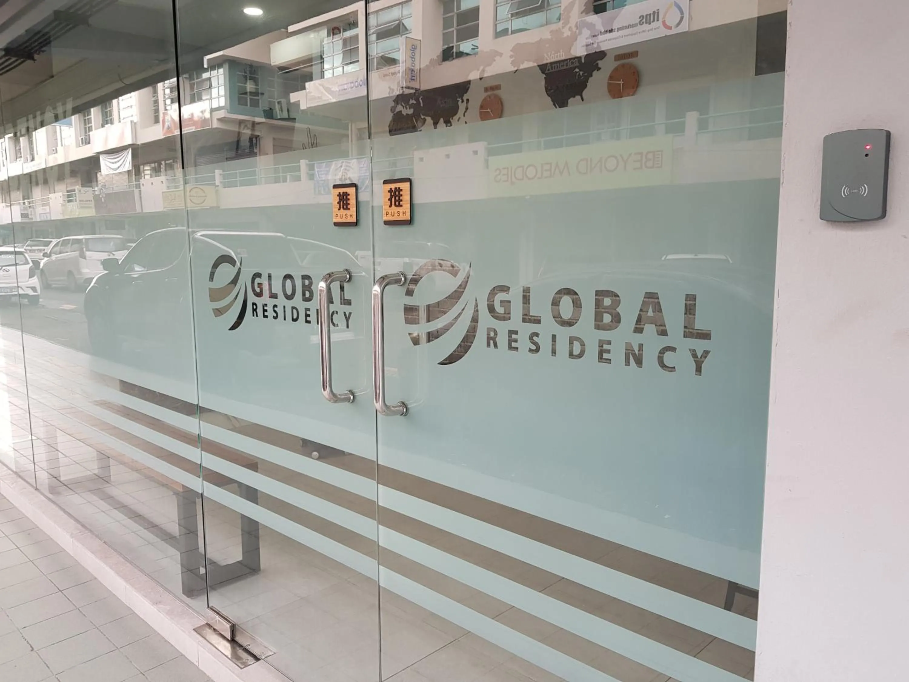 Property building in Global Residency