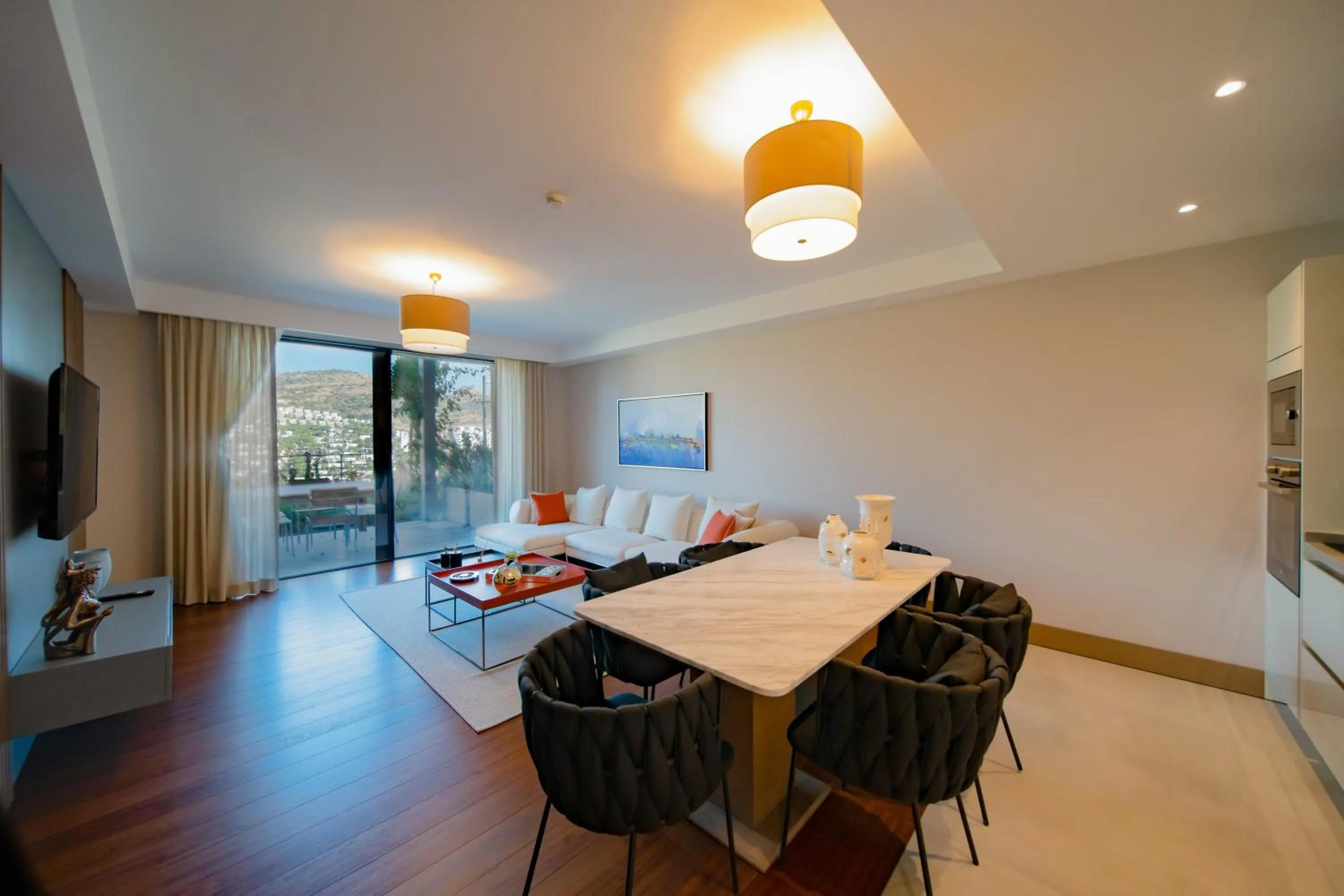 Living room in Mare Deluxe Residences & Villas