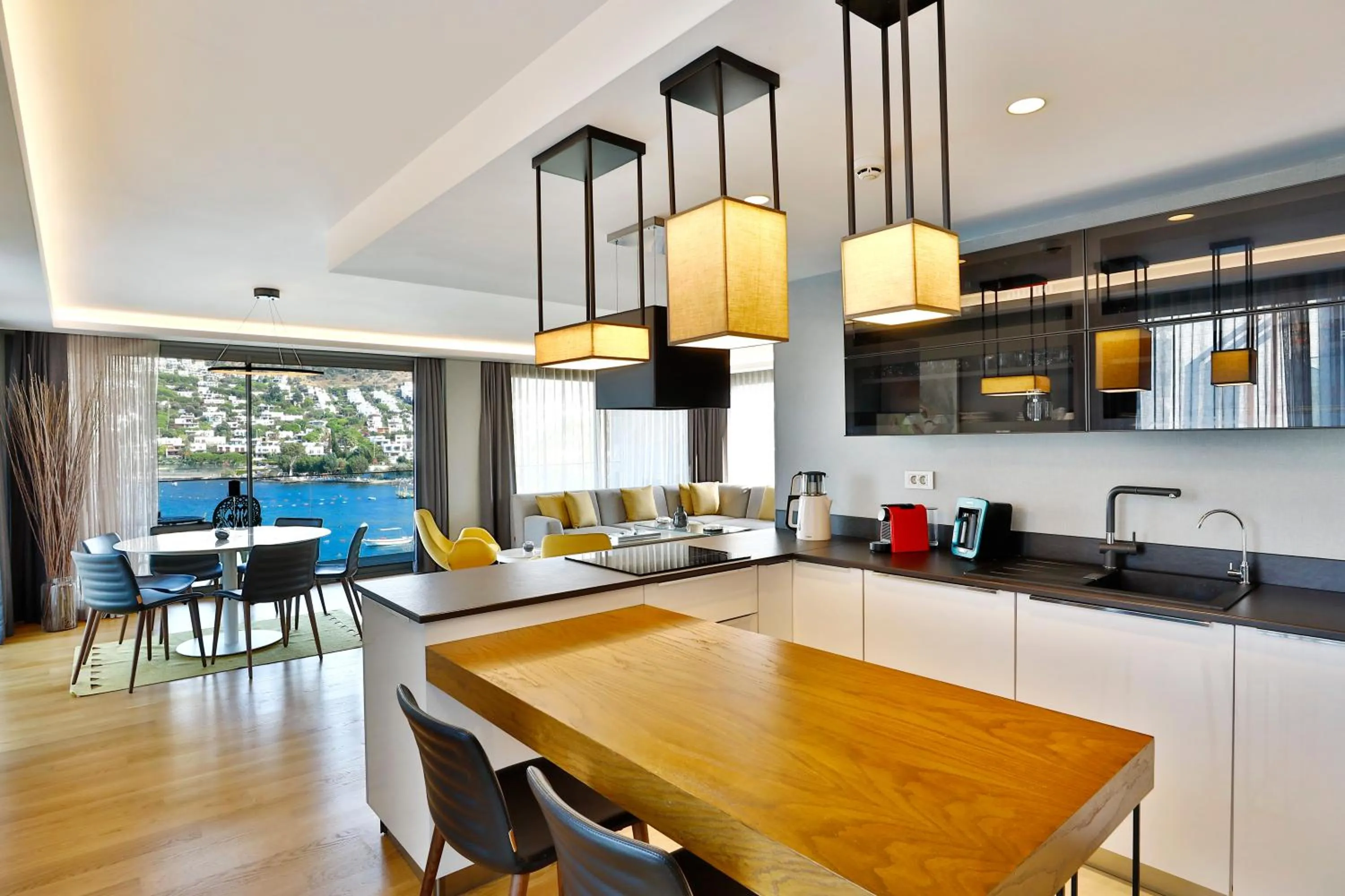 kitchen in Mare Deluxe Residences & Villas