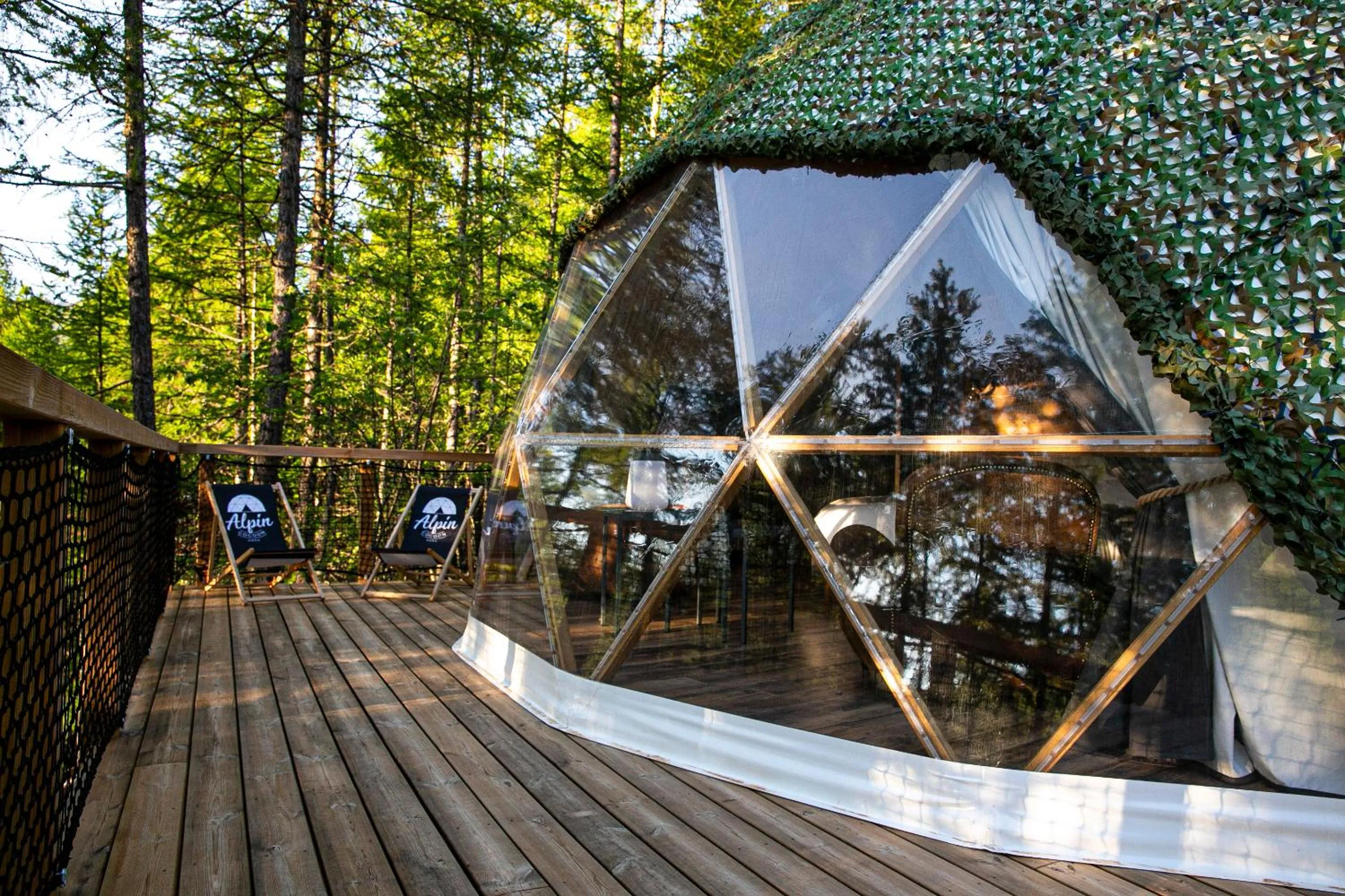 Patio in Alpin D'Hôme Hôtel & Spa