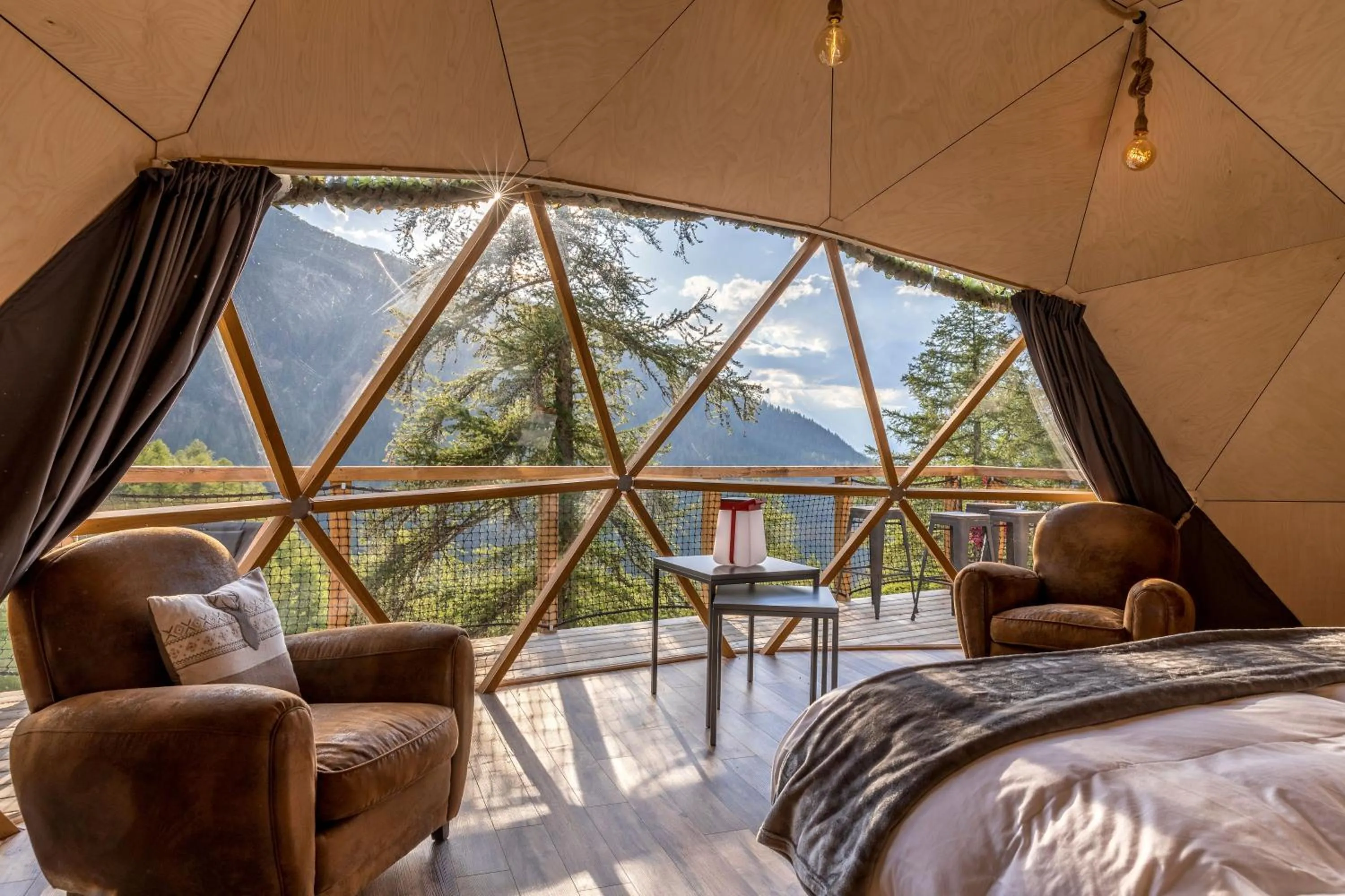 Bedroom, Bed in Alpin D'Hôme Hôtel & Spa