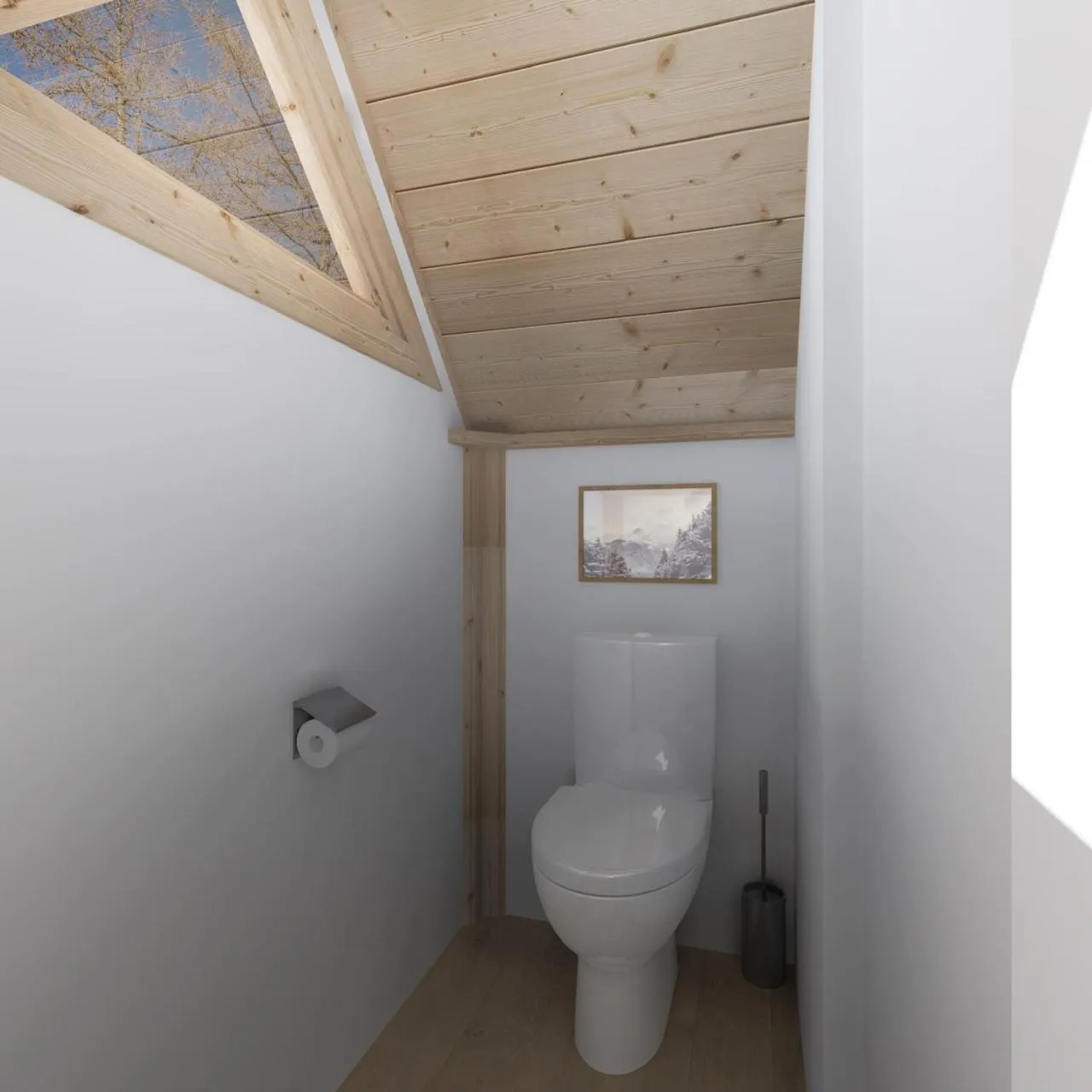 Toilet in Alpin D'Hôme Hôtel & Spa