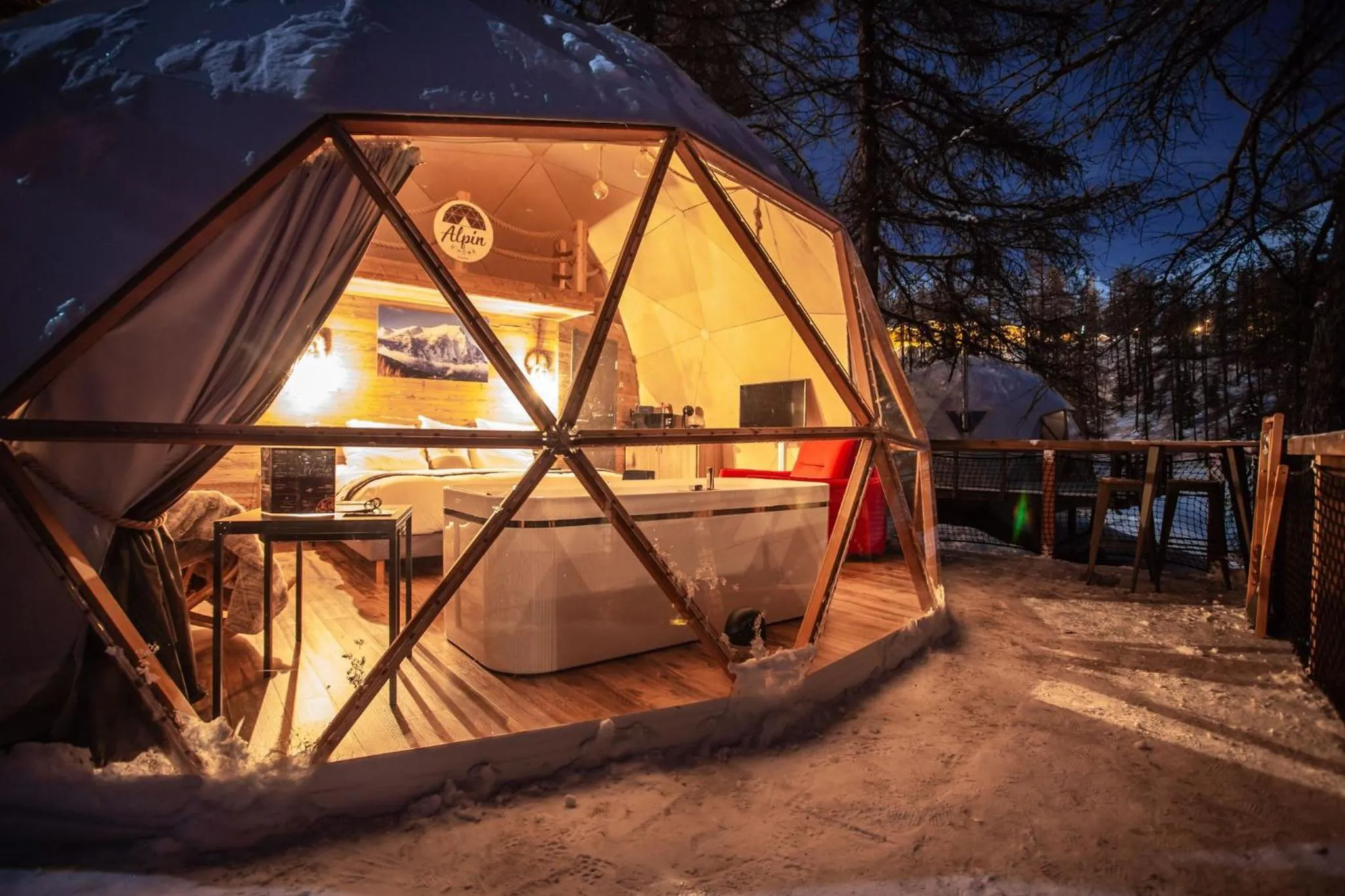 Night in Alpin D'Hôme Hôtel & Spa