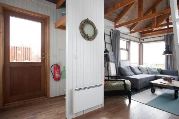 Living room in Mulakot Cosy Cabins