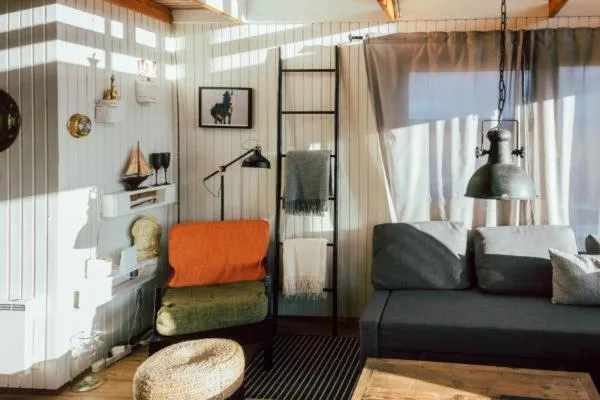 Living room in Mulakot Cosy Cabins