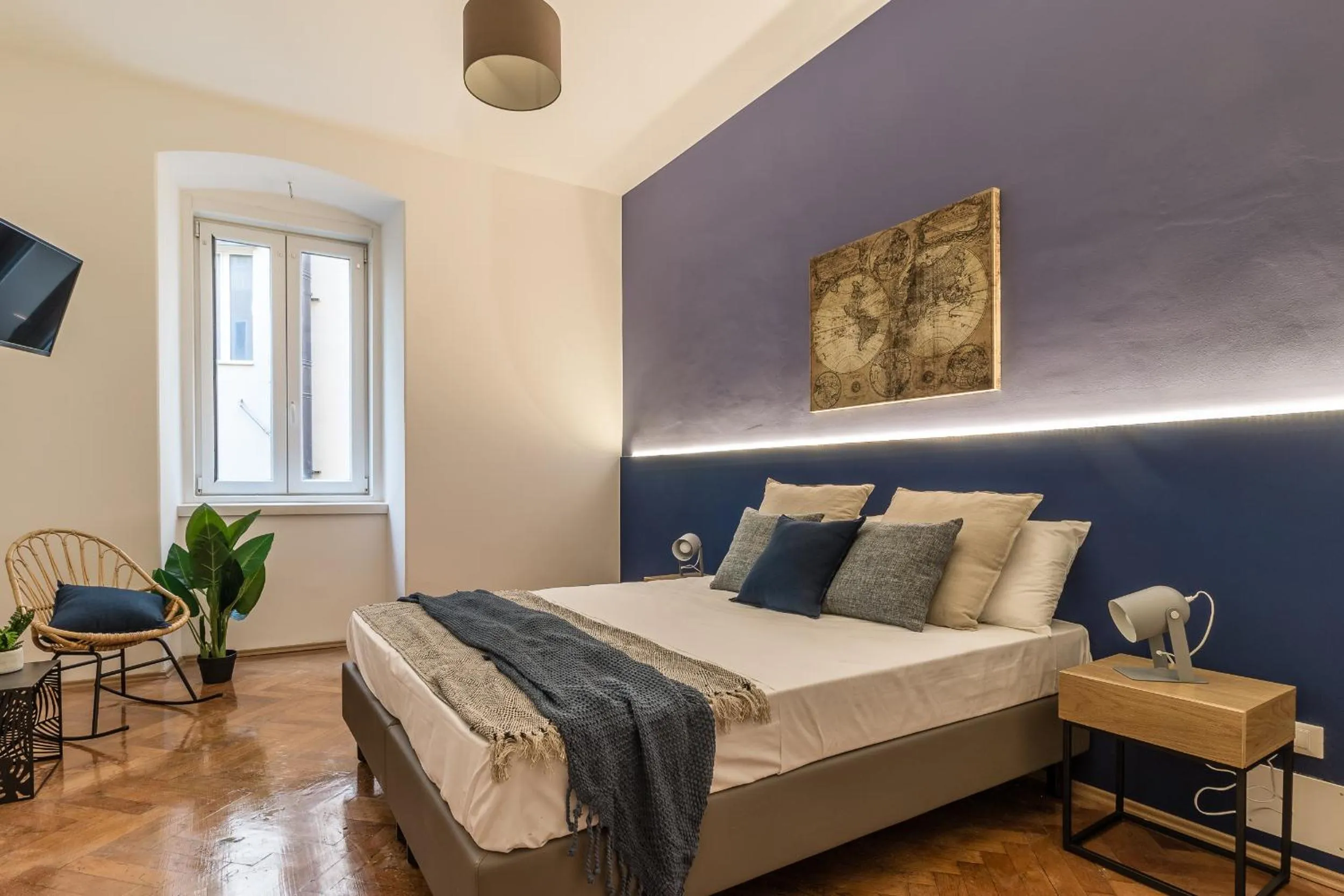 Pregiata camera con bagno privato - Blu di Prussia