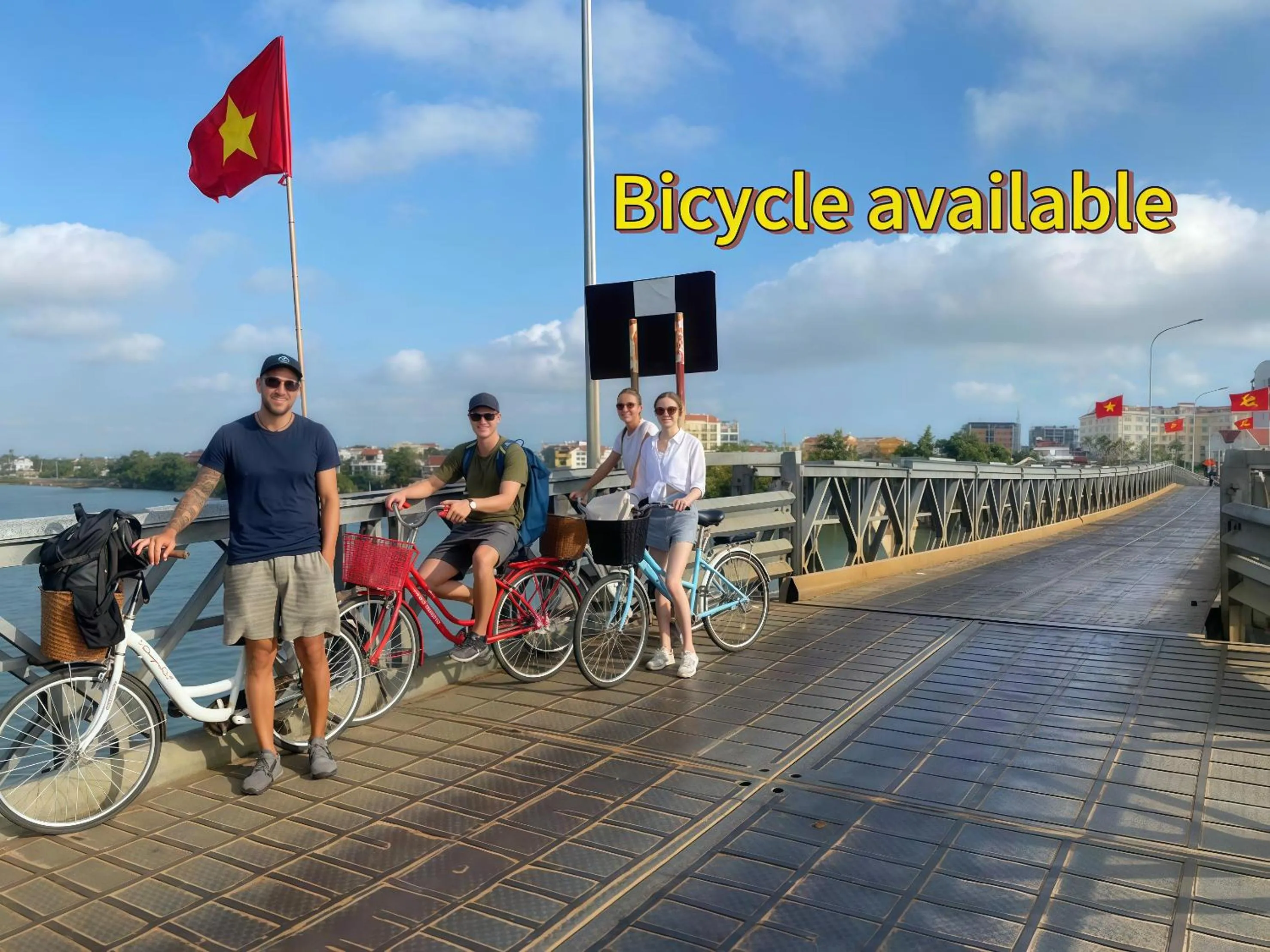 Cycling in Golden Soulmate homestay