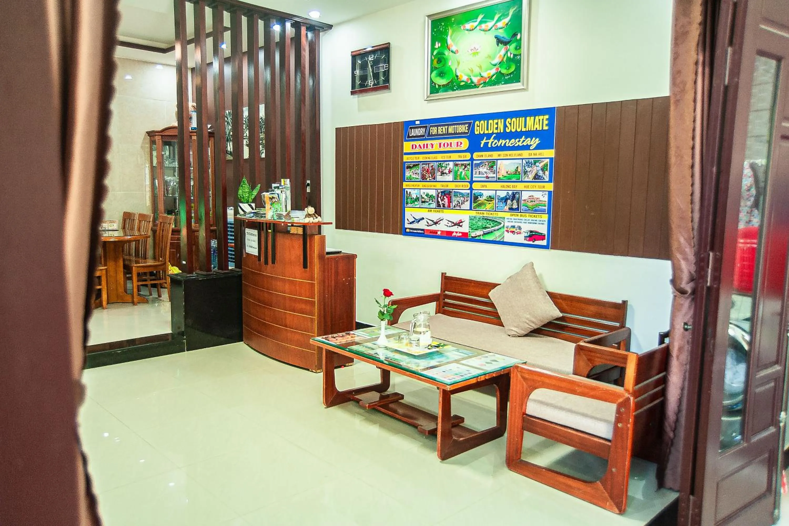 Staff in Golden Soulmate homestay