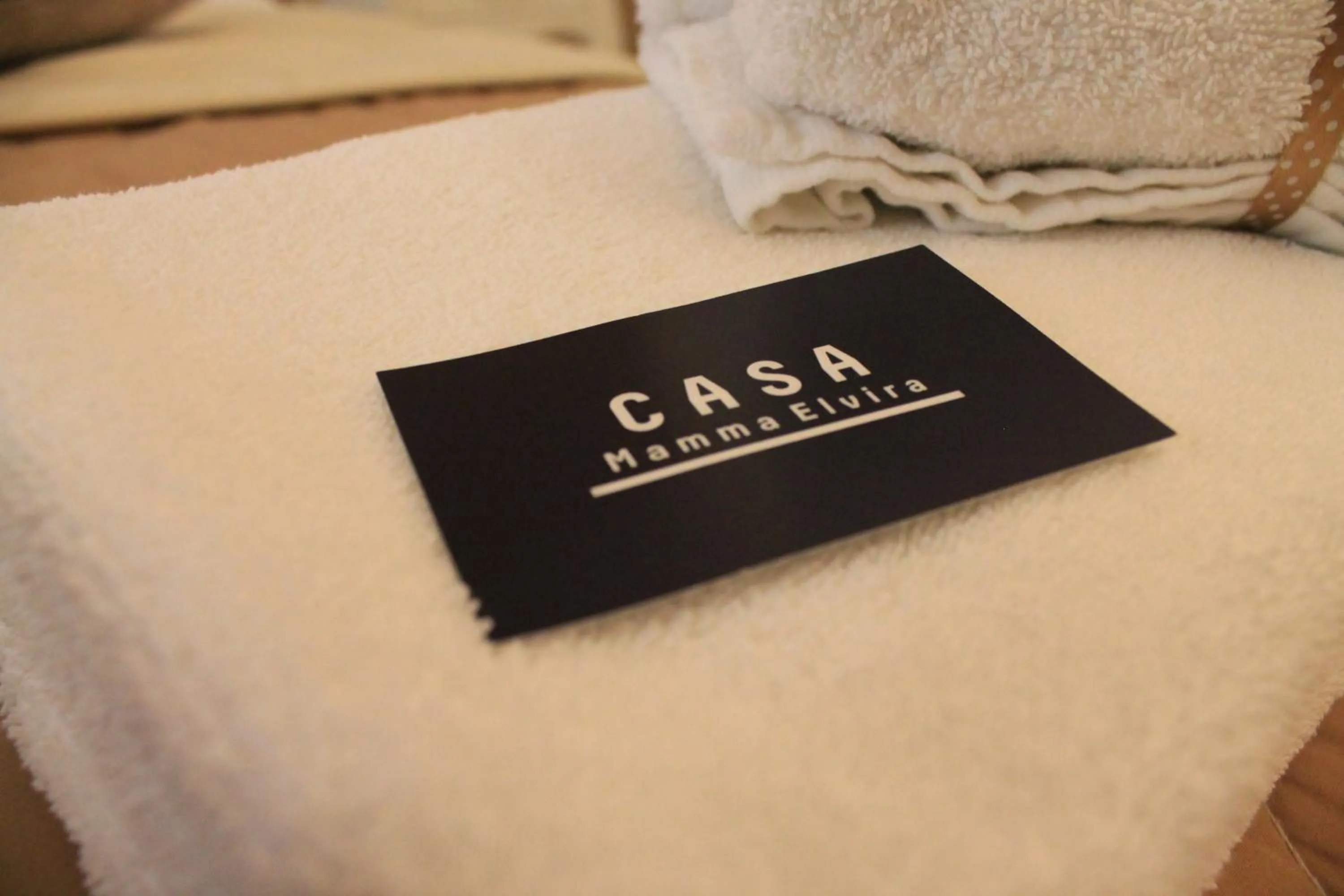 Logo/Certificate/Sign in Casa Mamma Elvira