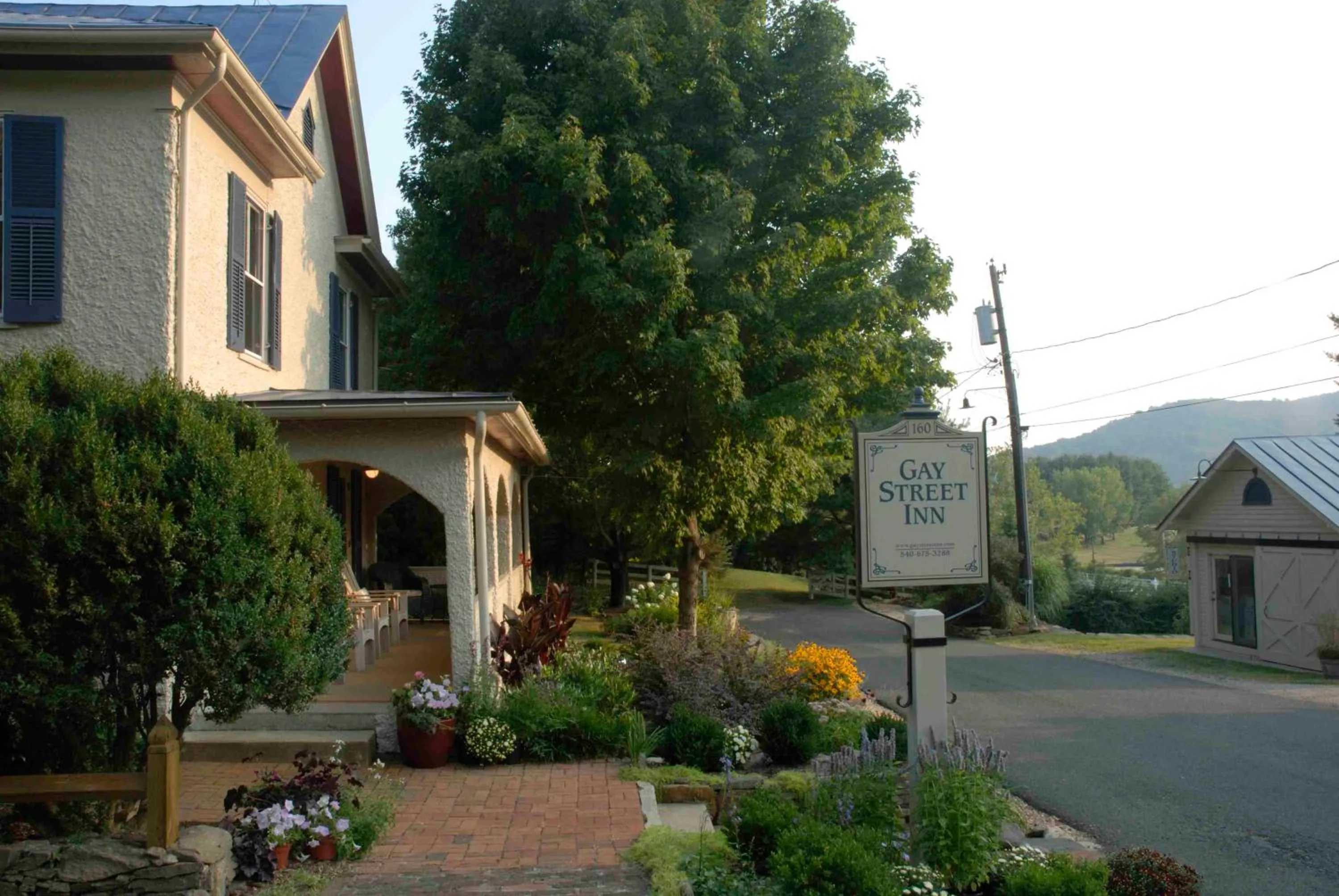Property building in Gay Street Inn