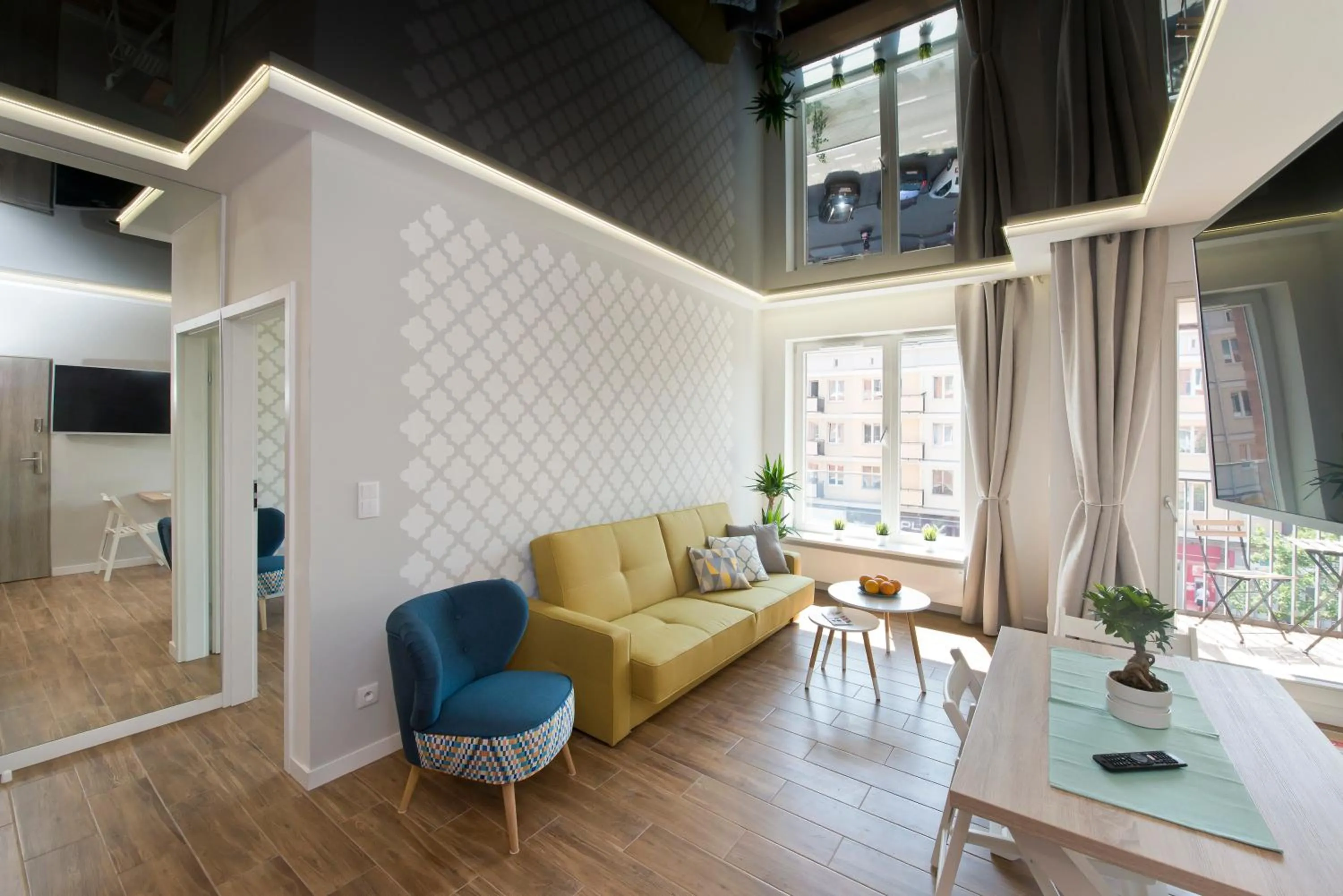Living room in YOURAPART Rajska City Centre