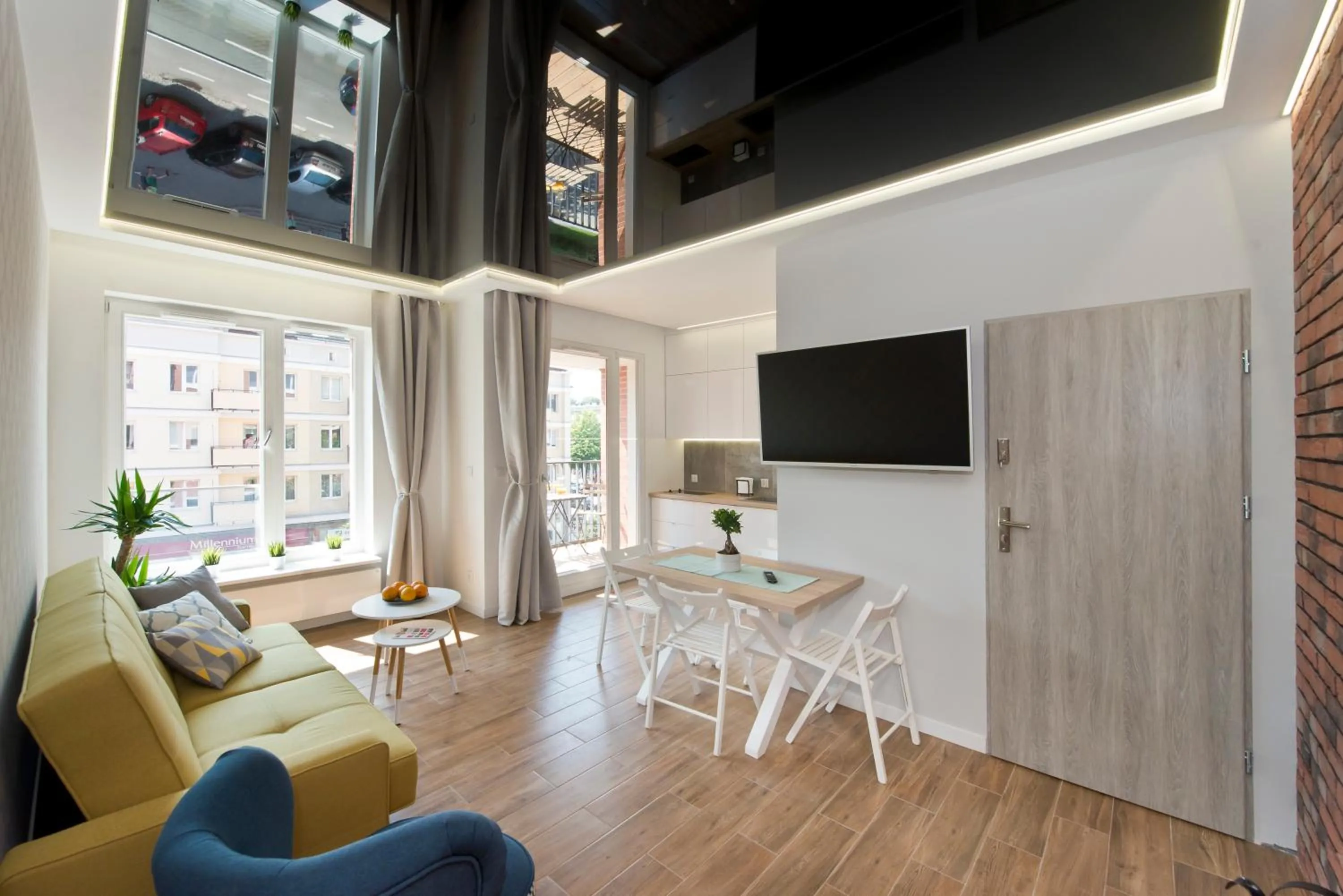 Living room in YOURAPART Rajska City Centre