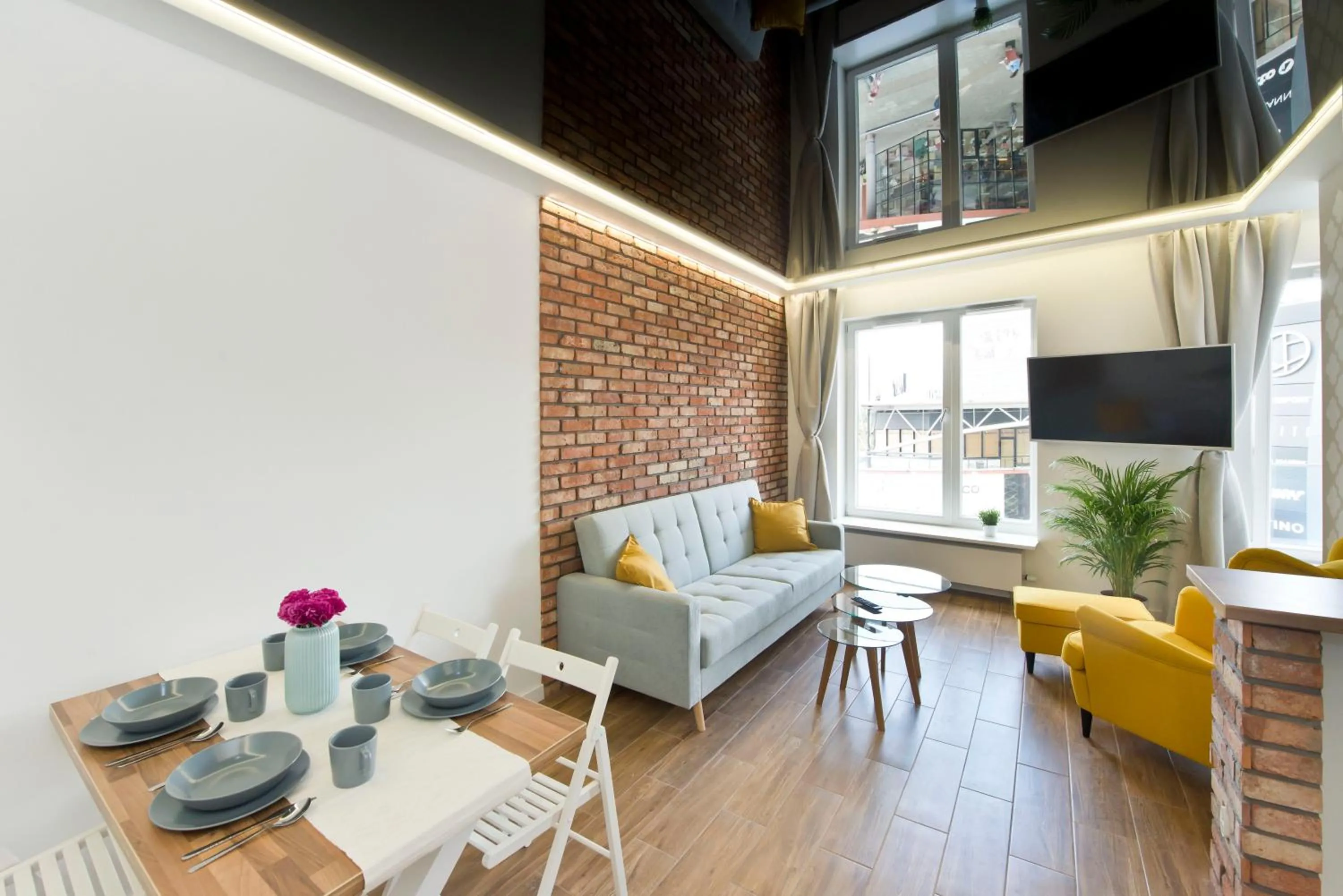 Living room in YOURAPART Rajska City Centre
