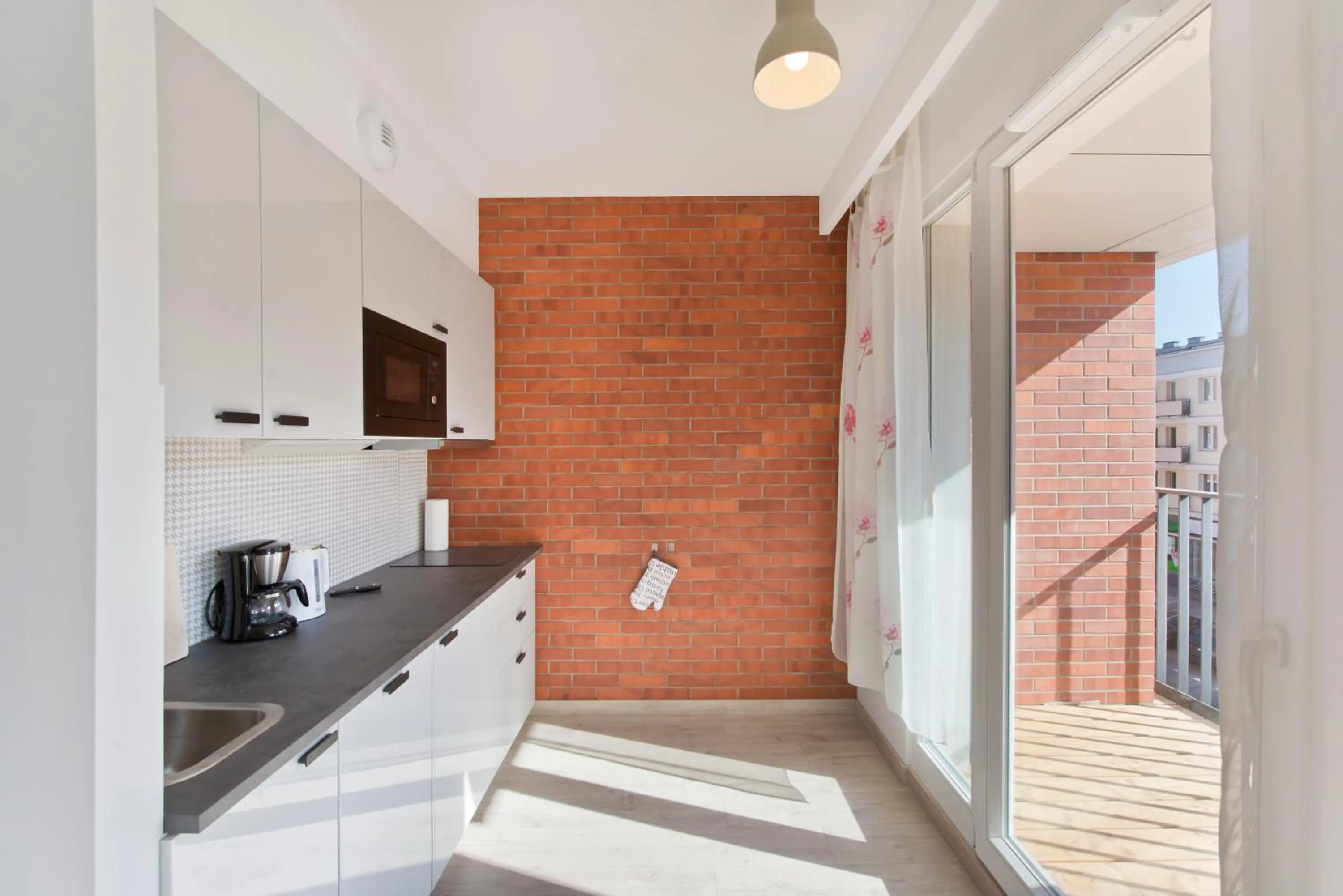 Kitchen or kitchenette in YOURAPART Rajska City Centre