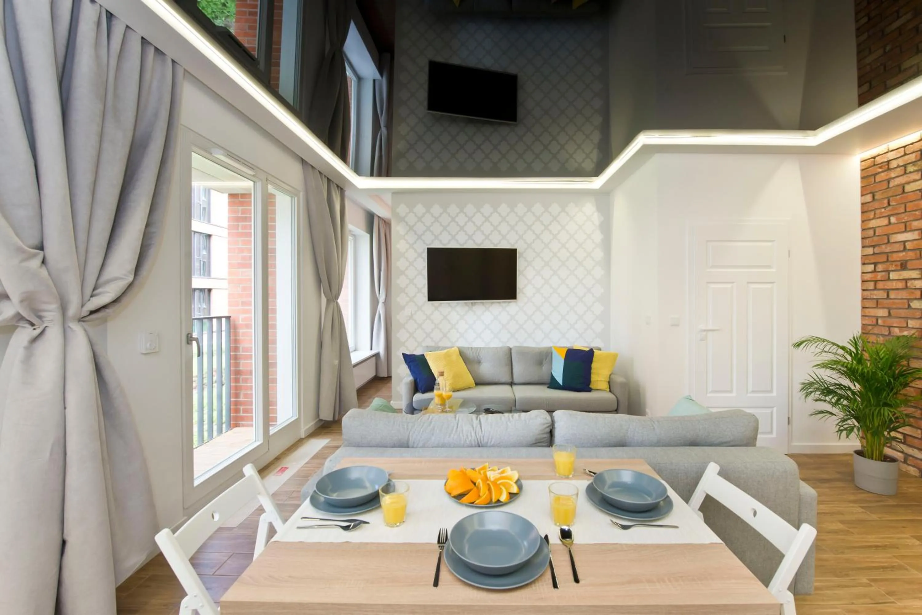 Living room in YOURAPART Rajska City Centre