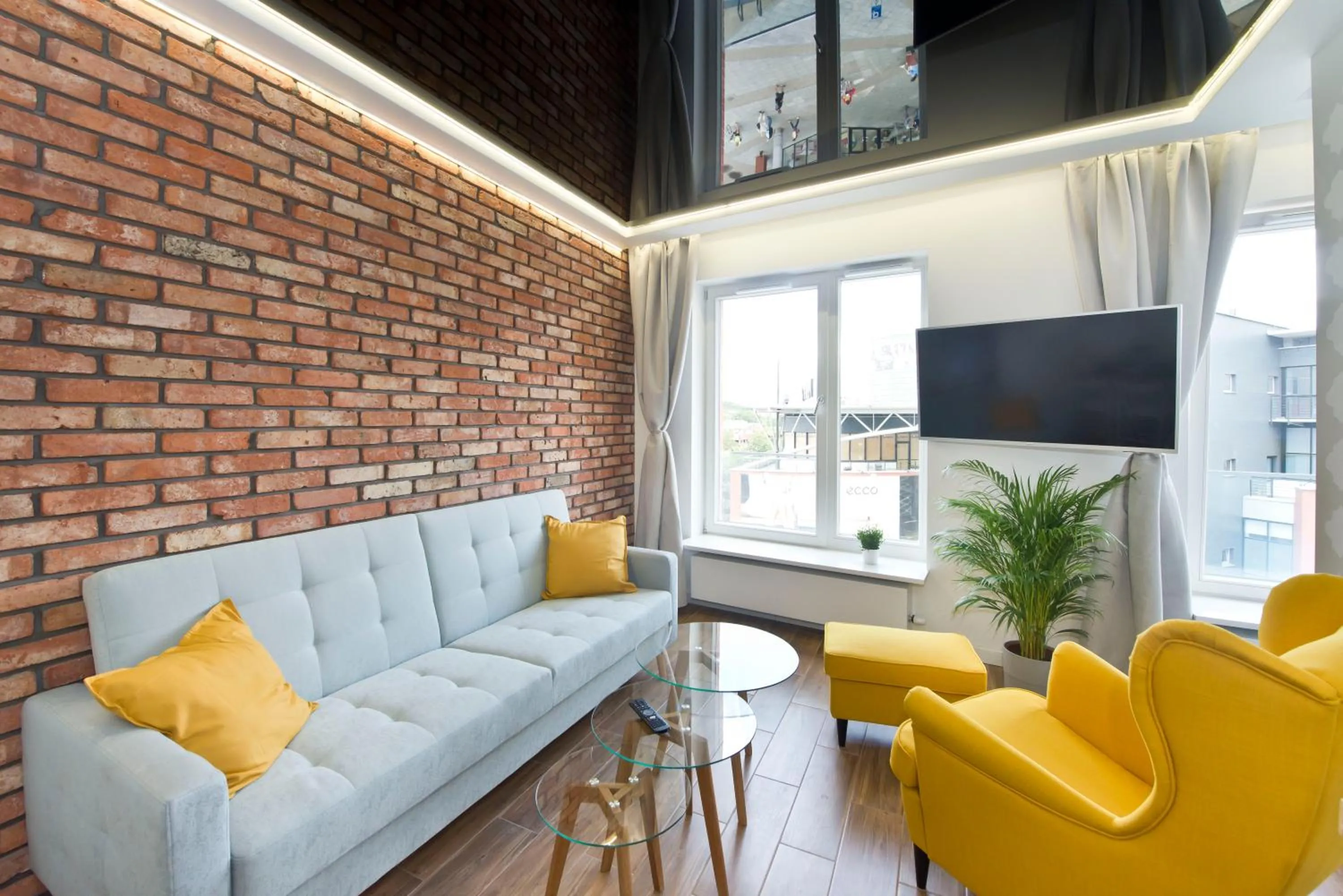 Living room in YOURAPART Rajska City Centre