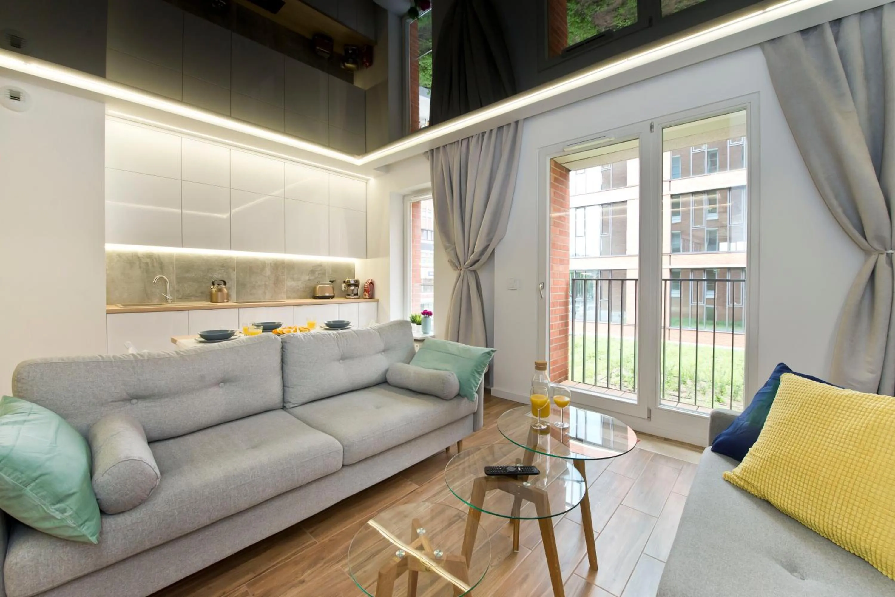 Living room in YOURAPART Rajska City Centre