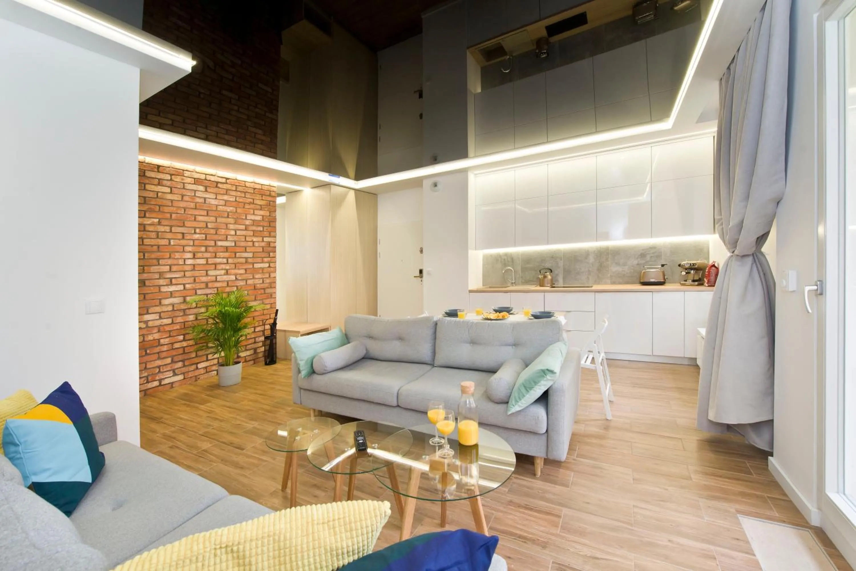 Living room in YOURAPART Rajska City Centre