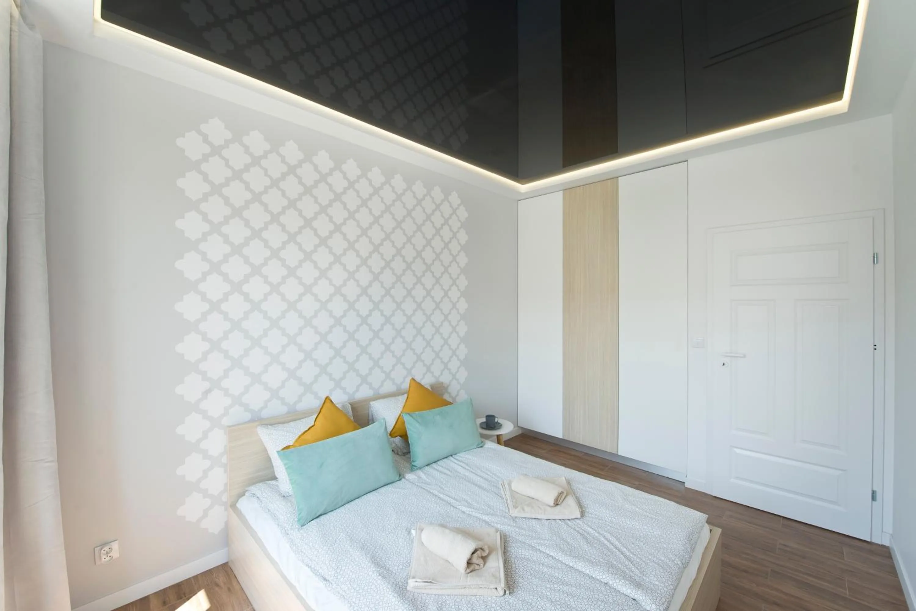 Bed in YOURAPART Rajska City Centre