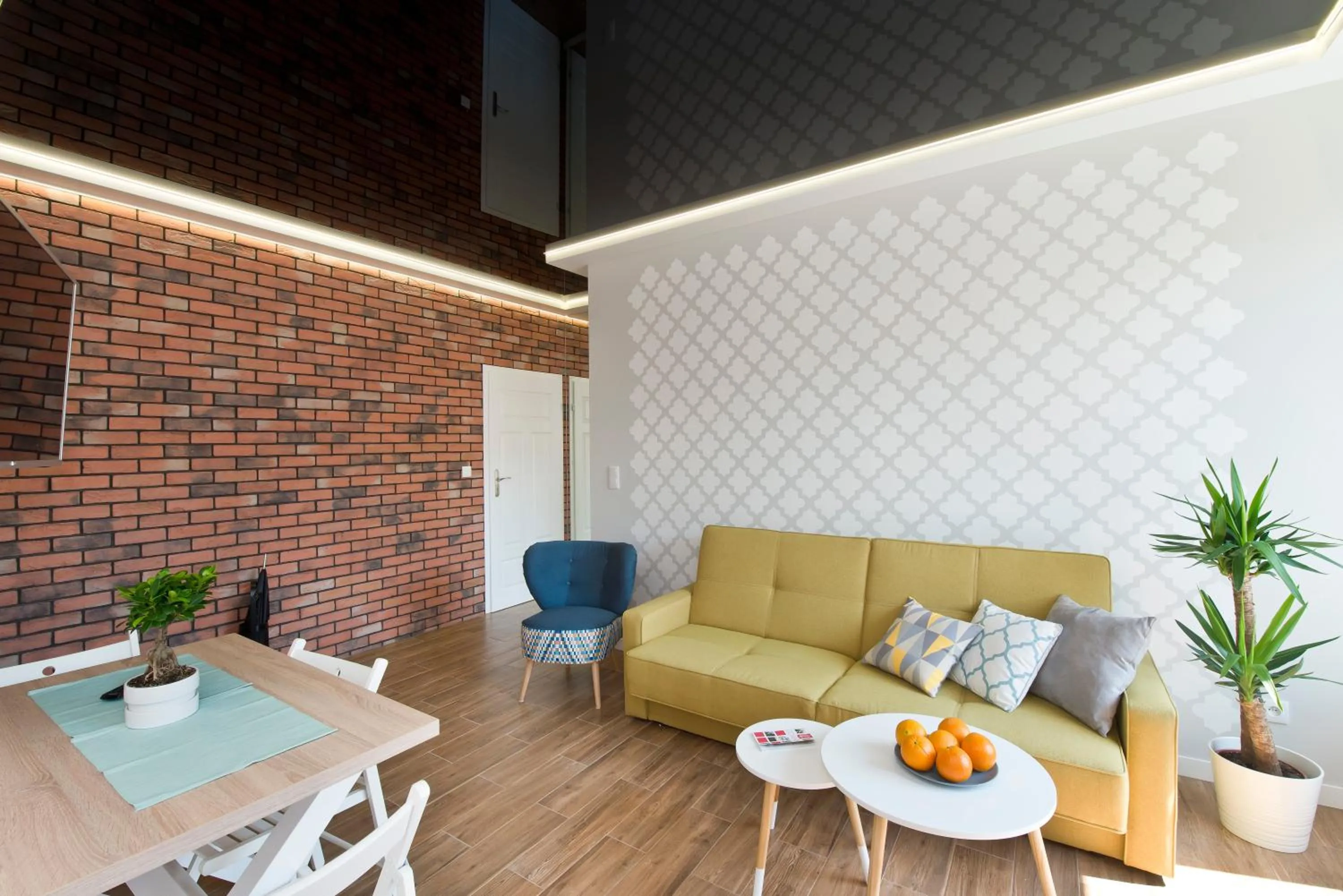 Living room in YOURAPART Rajska City Centre