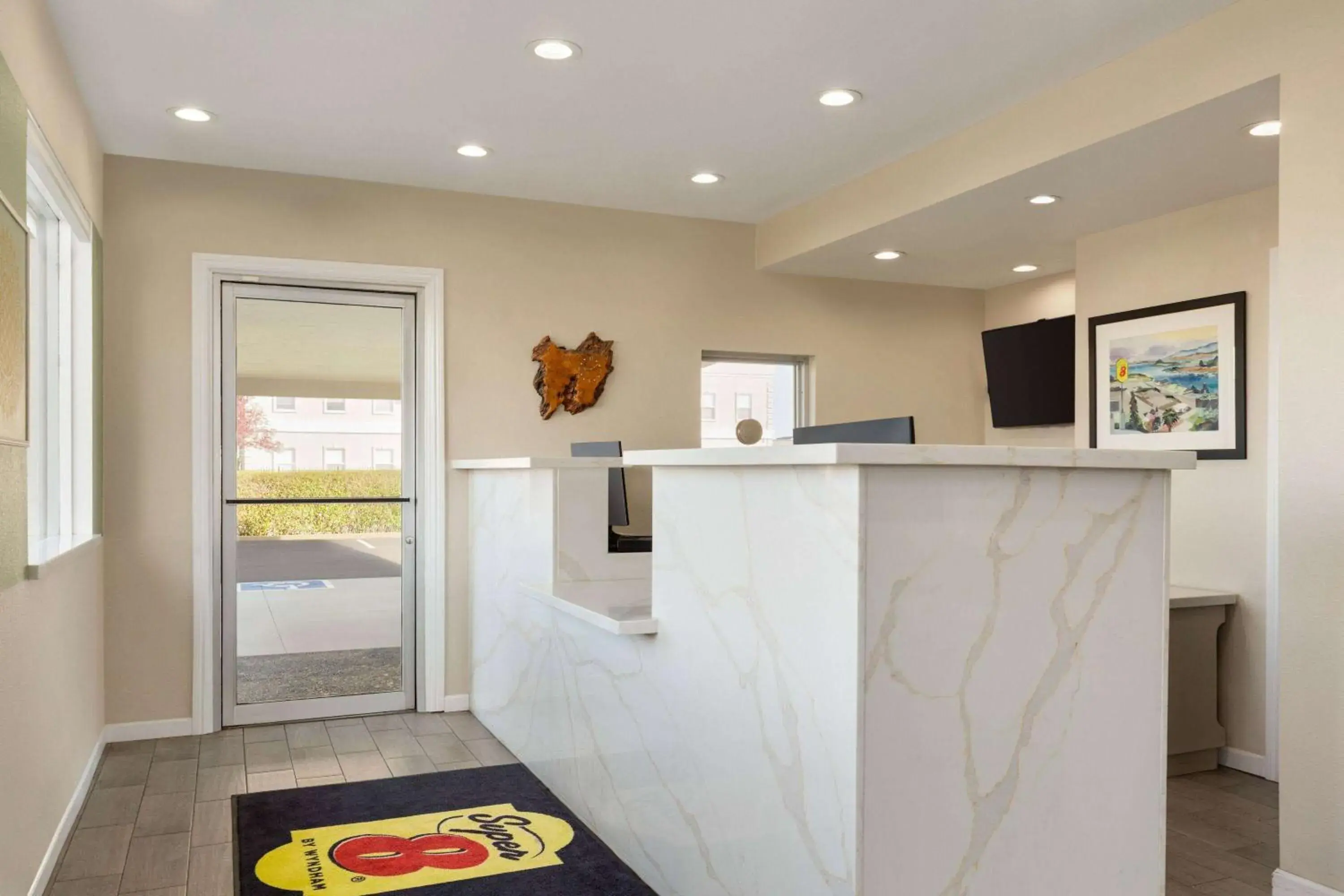 Lobby or reception in Super 8 by Wyndham Eureka Lobby or reception in Super 8 by Wyndham Eureka