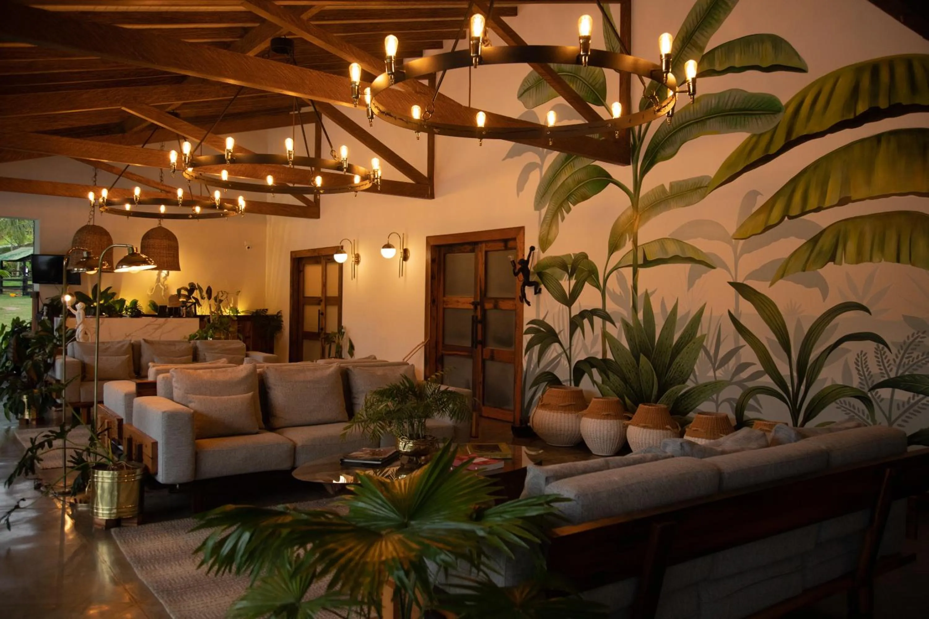 Living room in El Rio Hotel