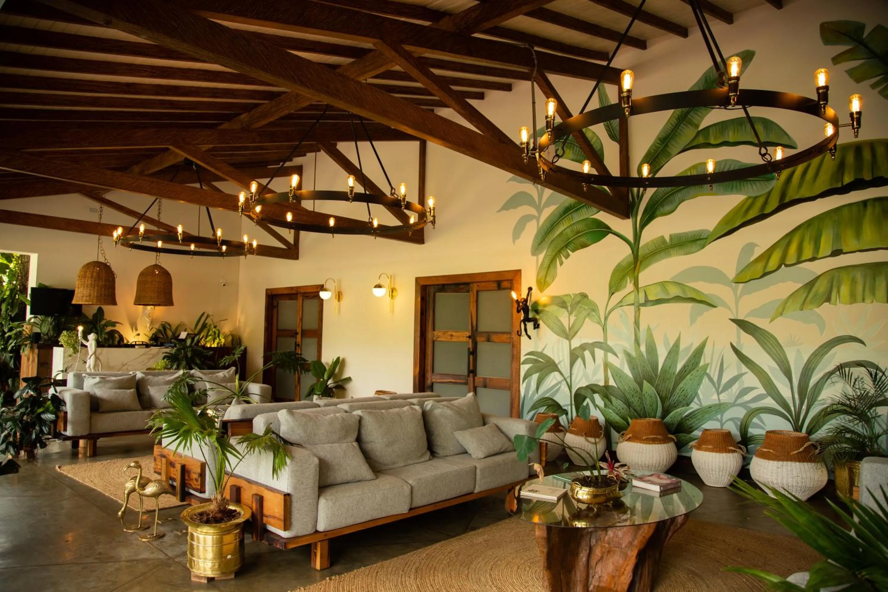 Living room in El Rio Hotel