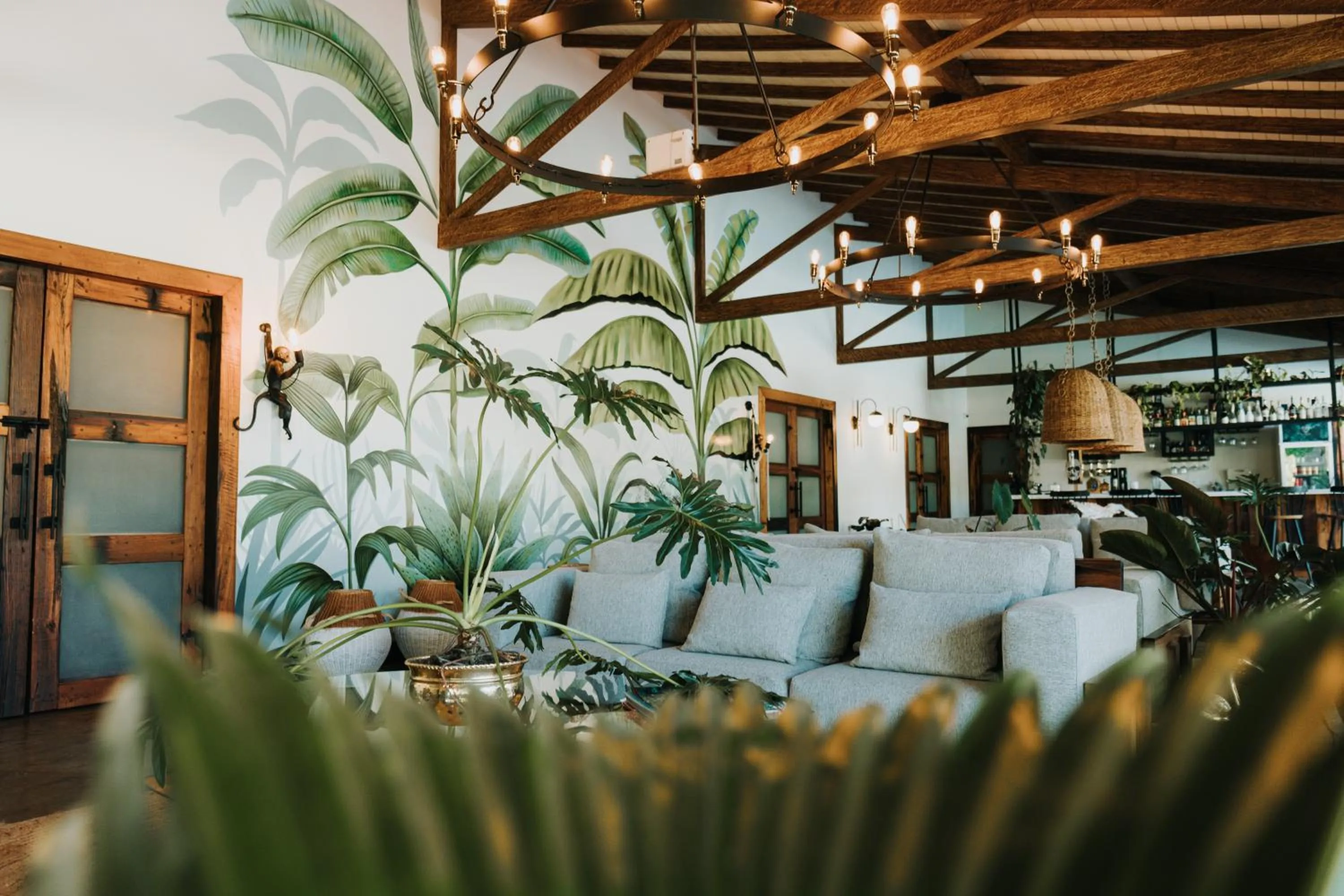 Living room in El Rio Hotel