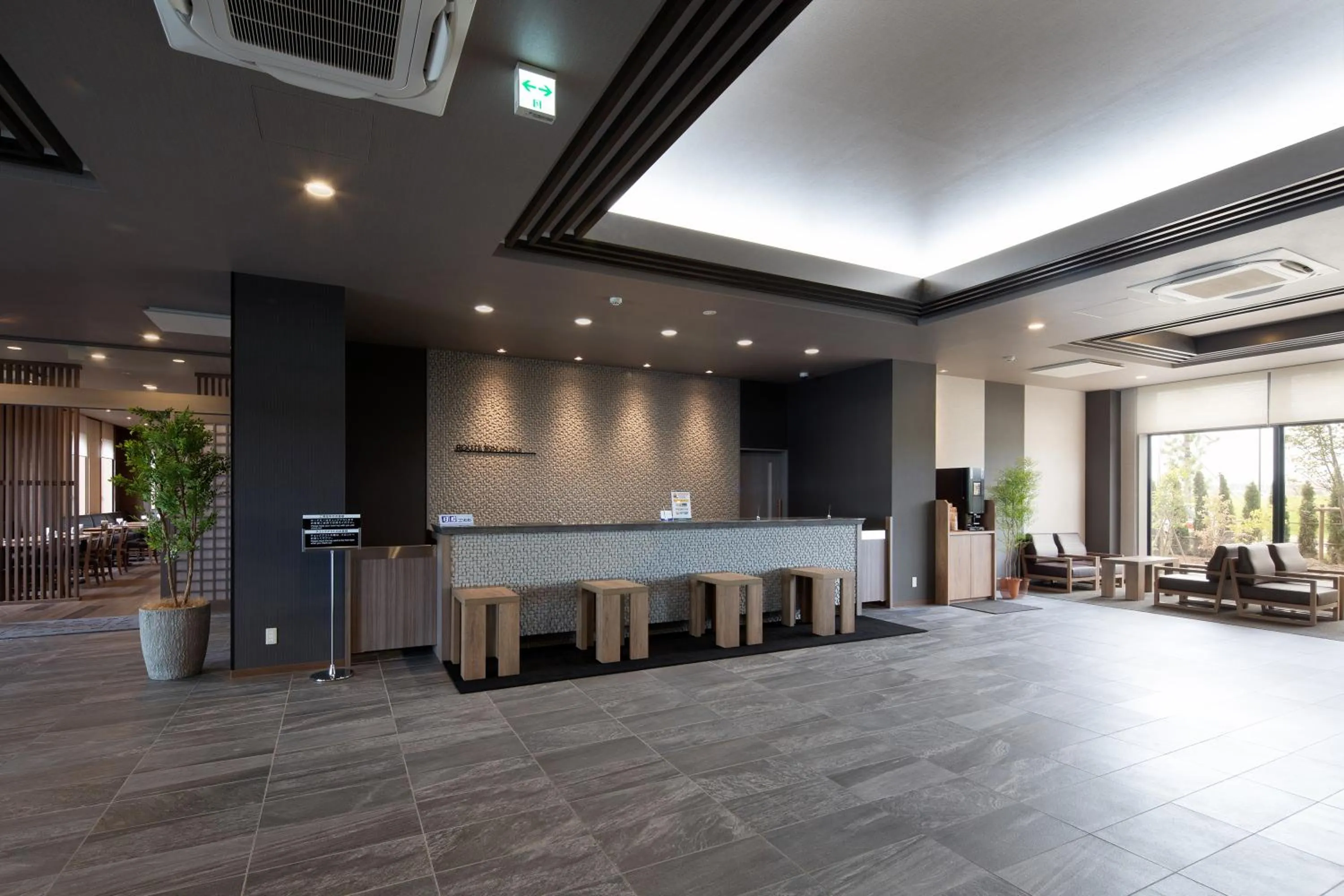 Lobby or reception in Hotel Route-Inn Yahaba