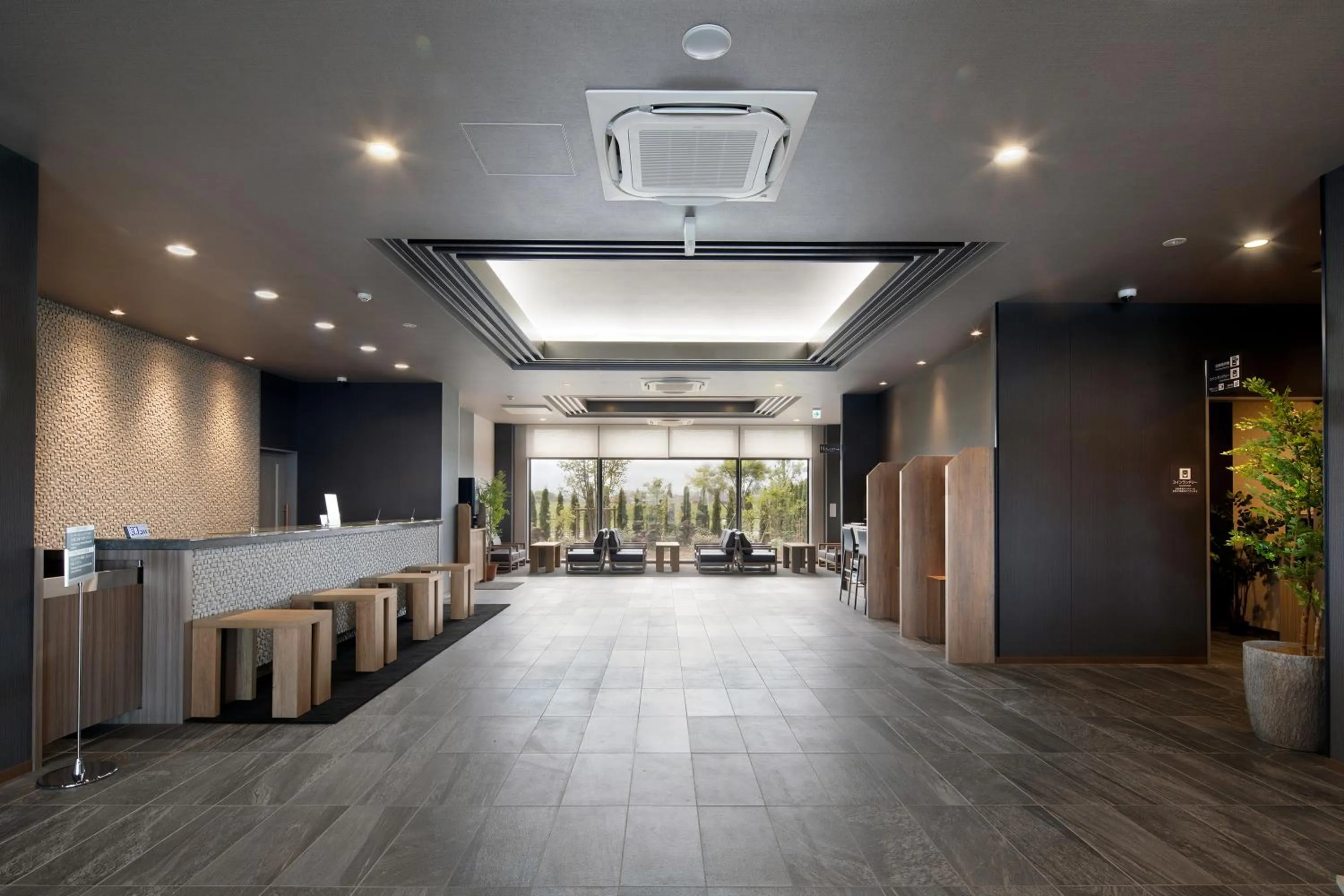 Lobby or reception in Hotel Route-Inn Yahaba