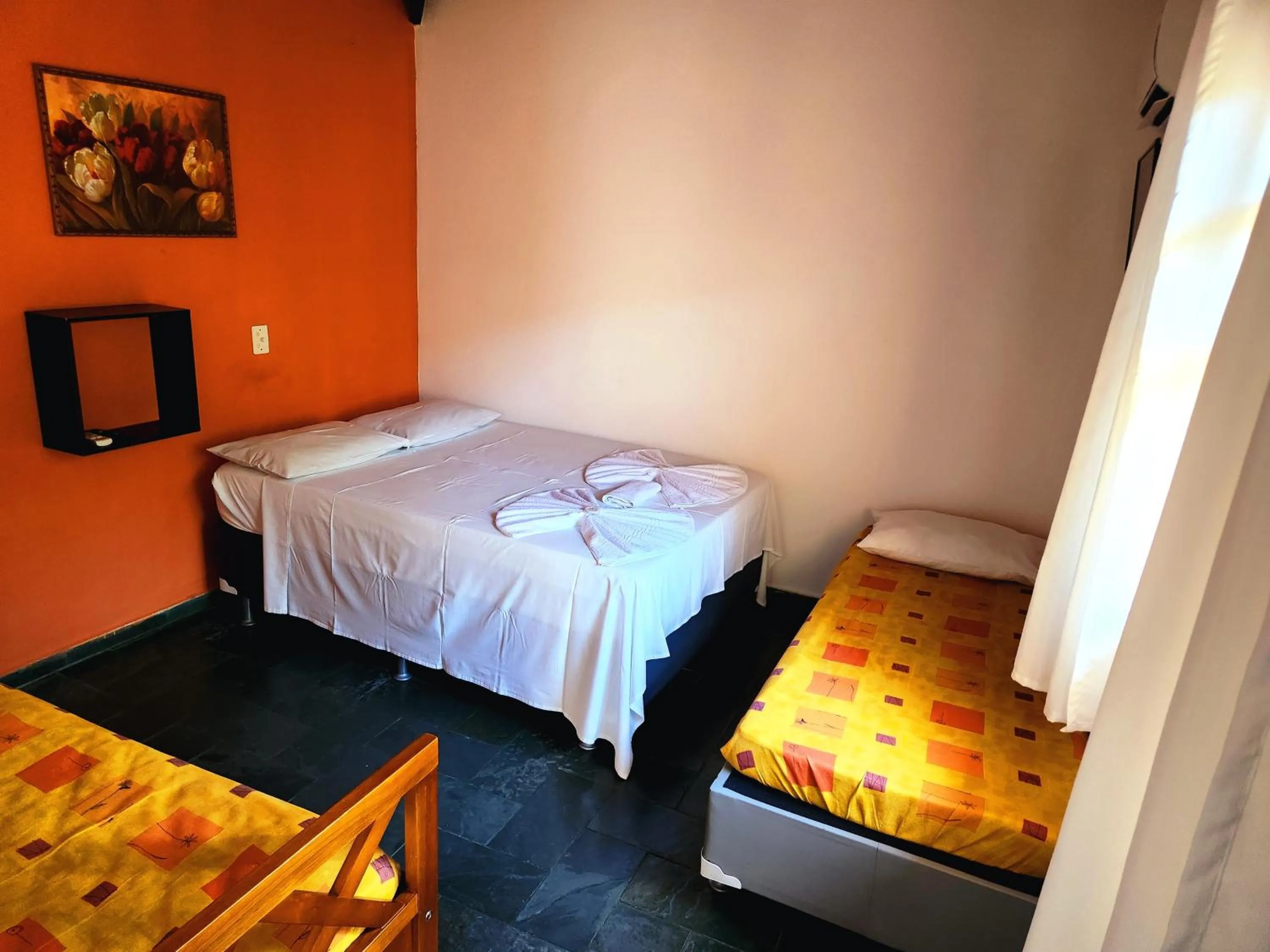 Bedroom, Bed in Pousada Viva Ubatuba