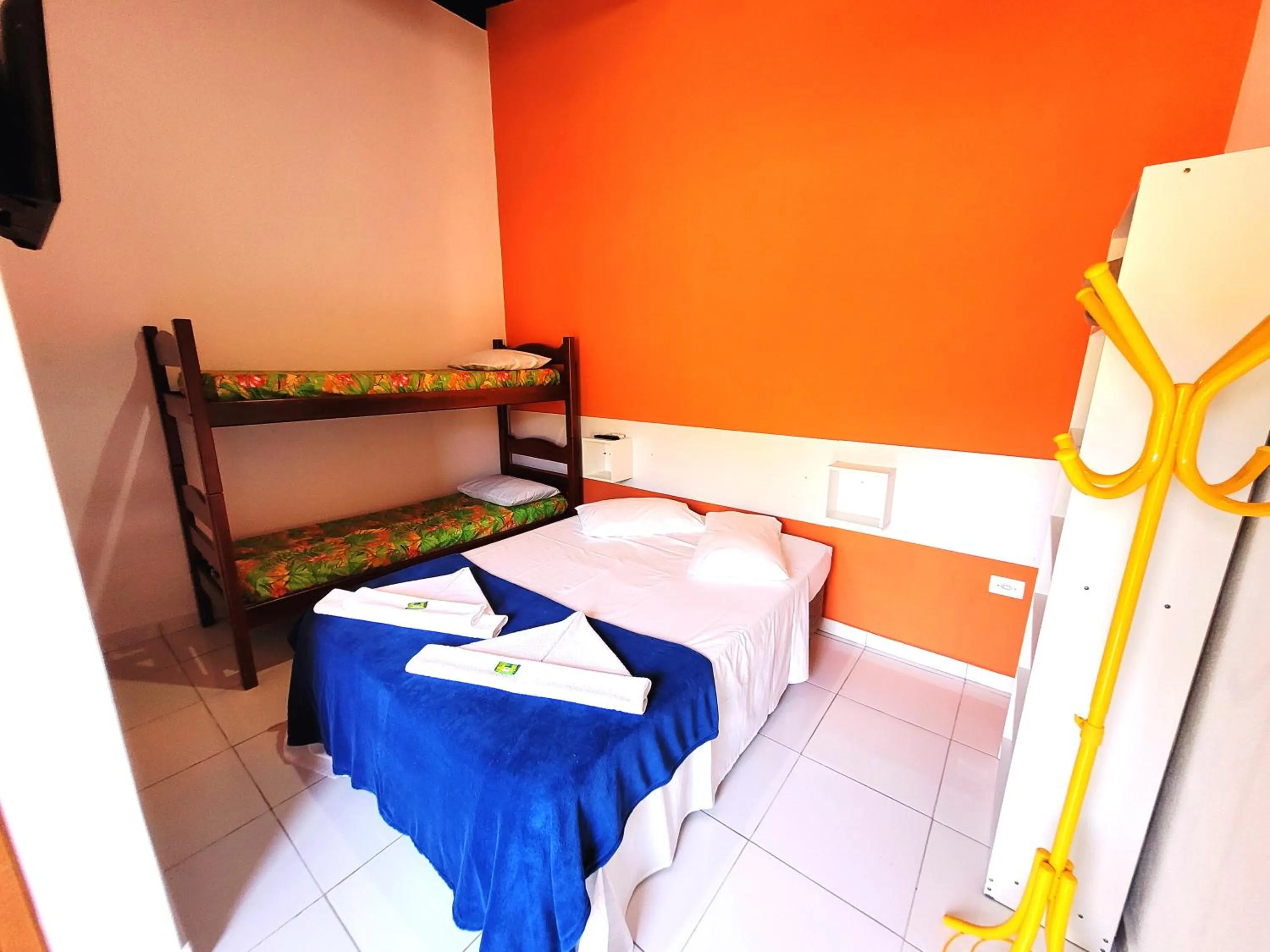 Bedroom, Bed in Pousada Viva Ubatuba