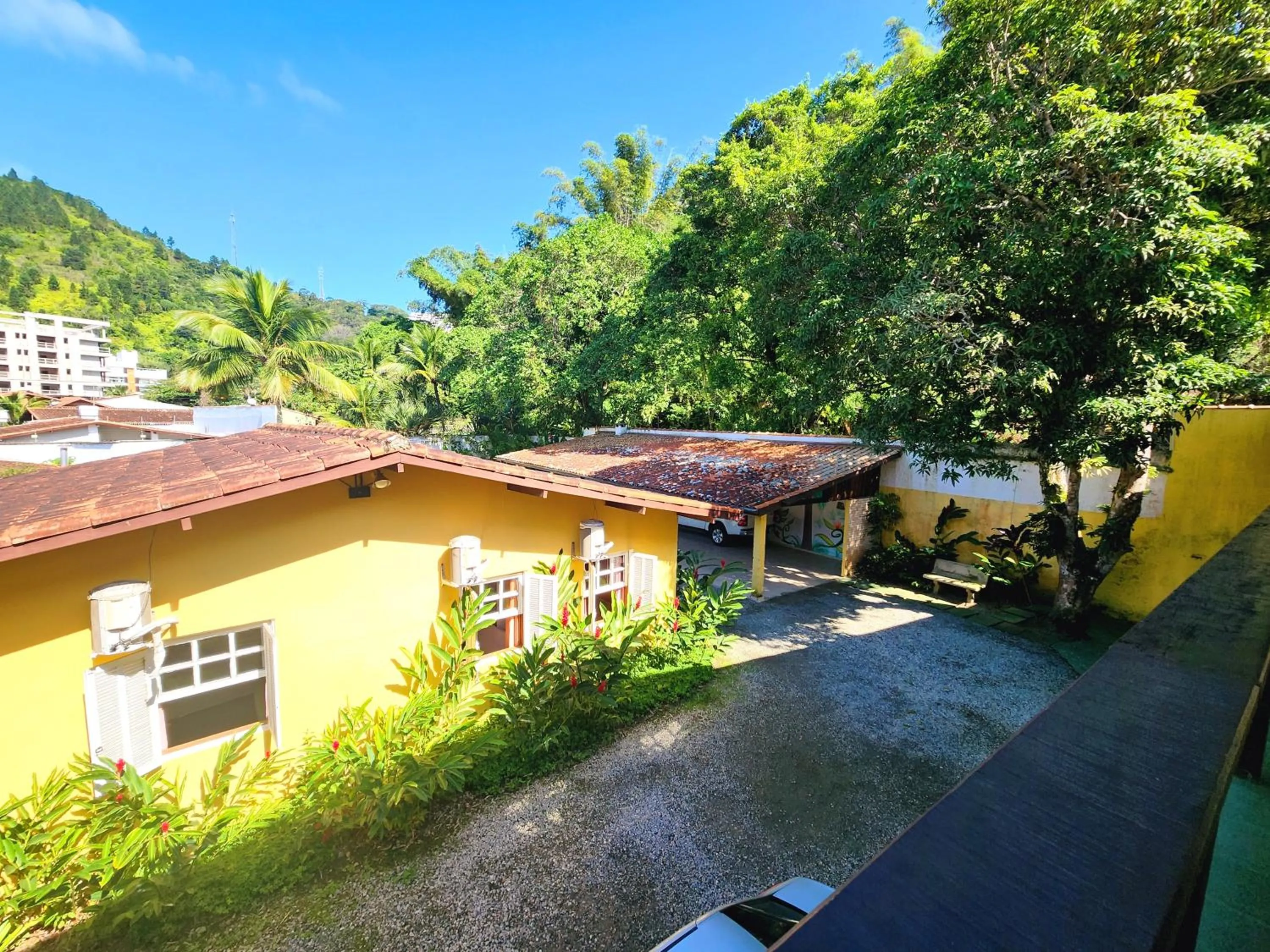 Bird's eye view in Pousada Viva Ubatuba