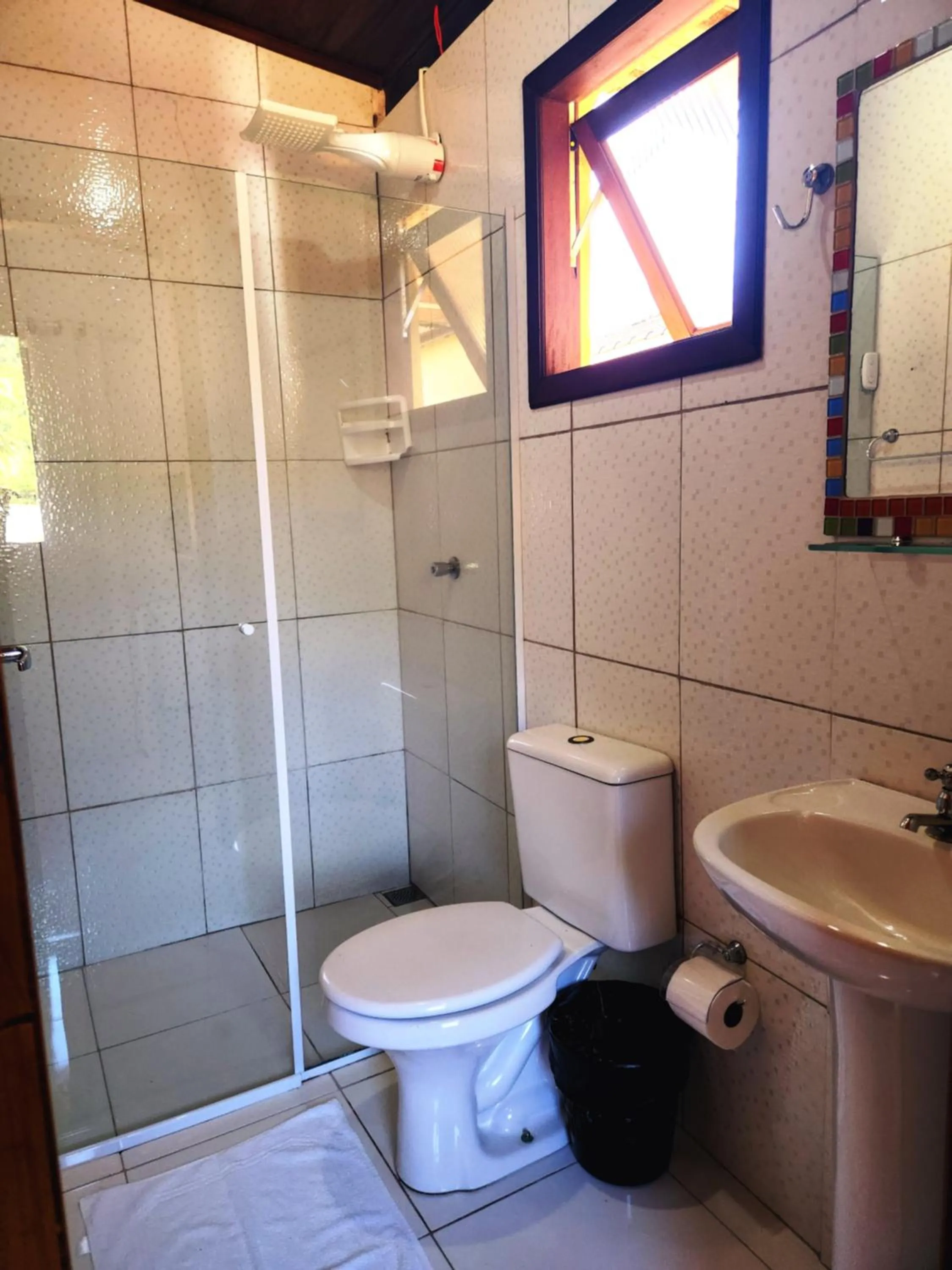 Shower in Pousada Viva Ubatuba