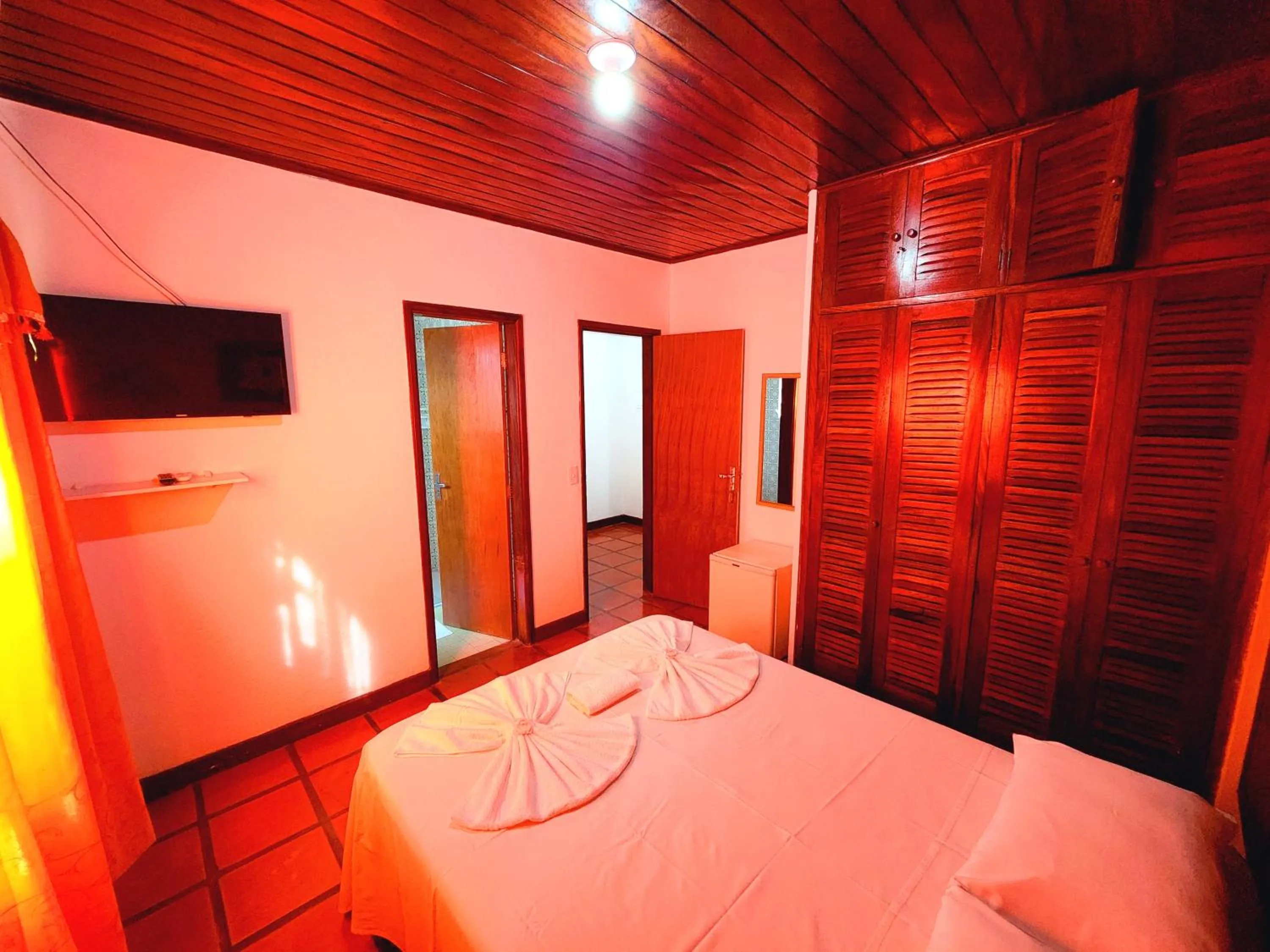 Bed in Pousada Viva Ubatuba