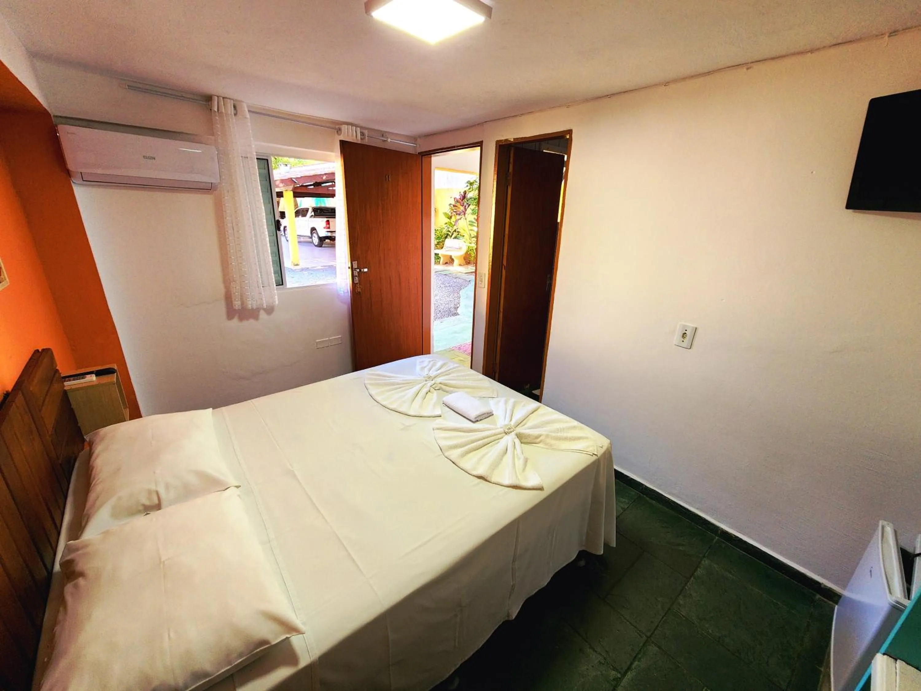 Bed in Pousada Viva Ubatuba