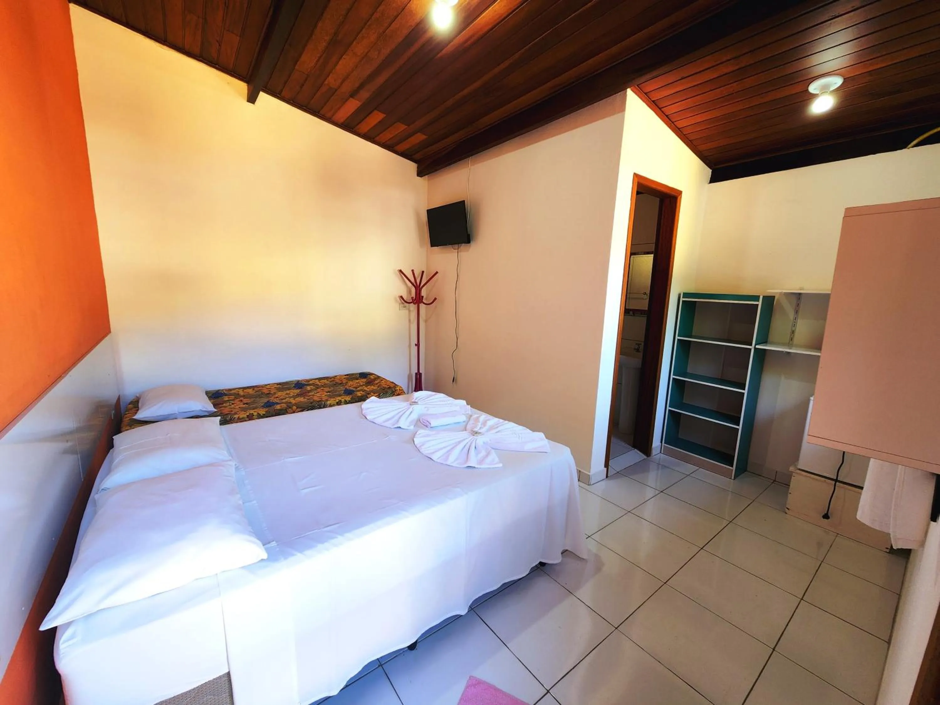 Bedroom, Bed in Pousada Viva Ubatuba