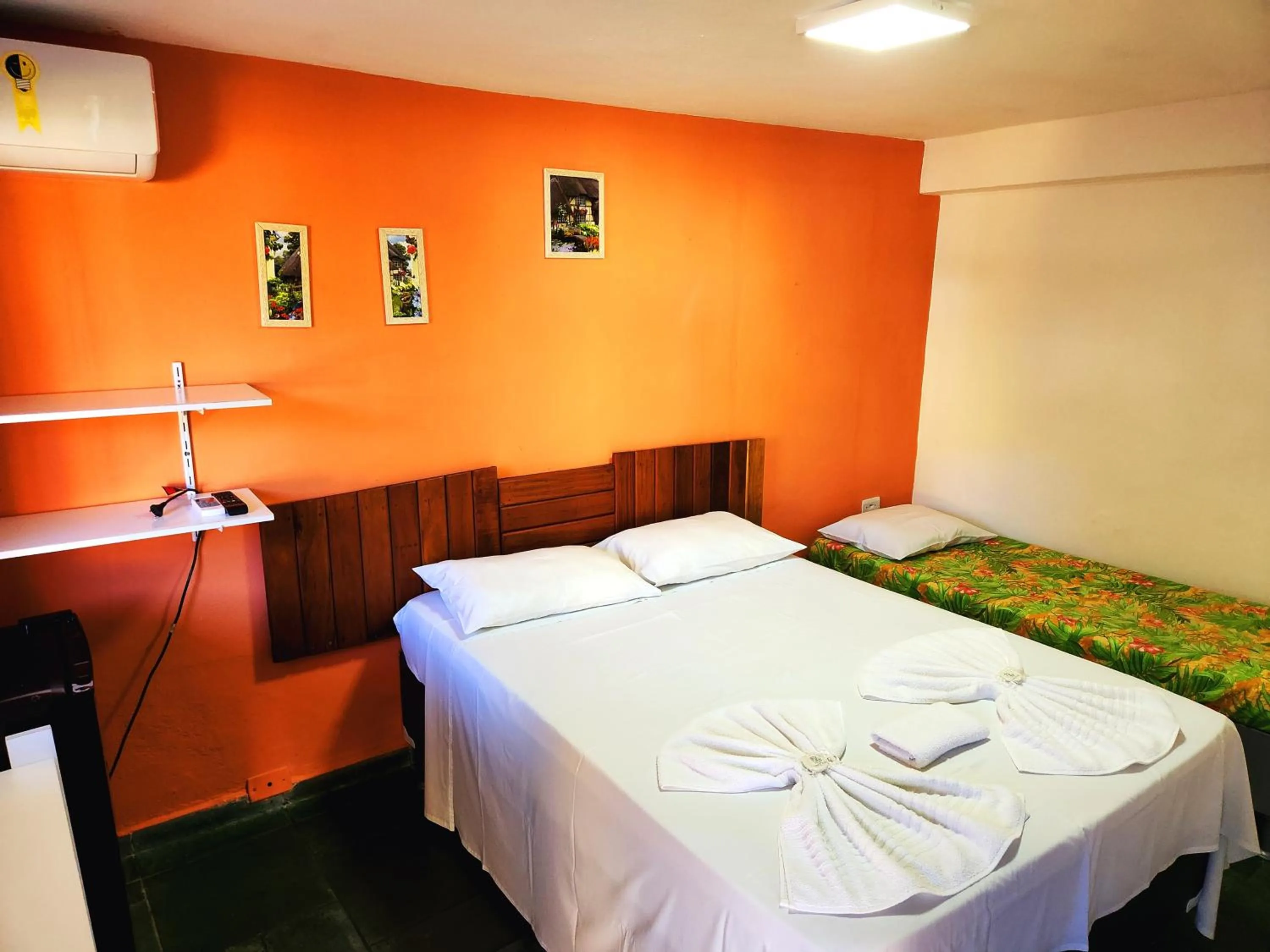 Bed in Pousada Viva Ubatuba