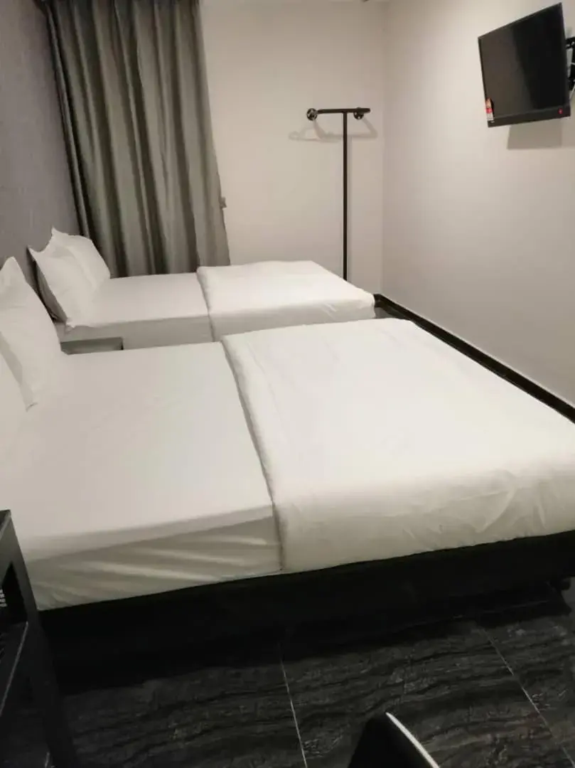 Bed in M Design Hotel @ Taman Pertama Bed in M Design Hotel @ Taman Pertama