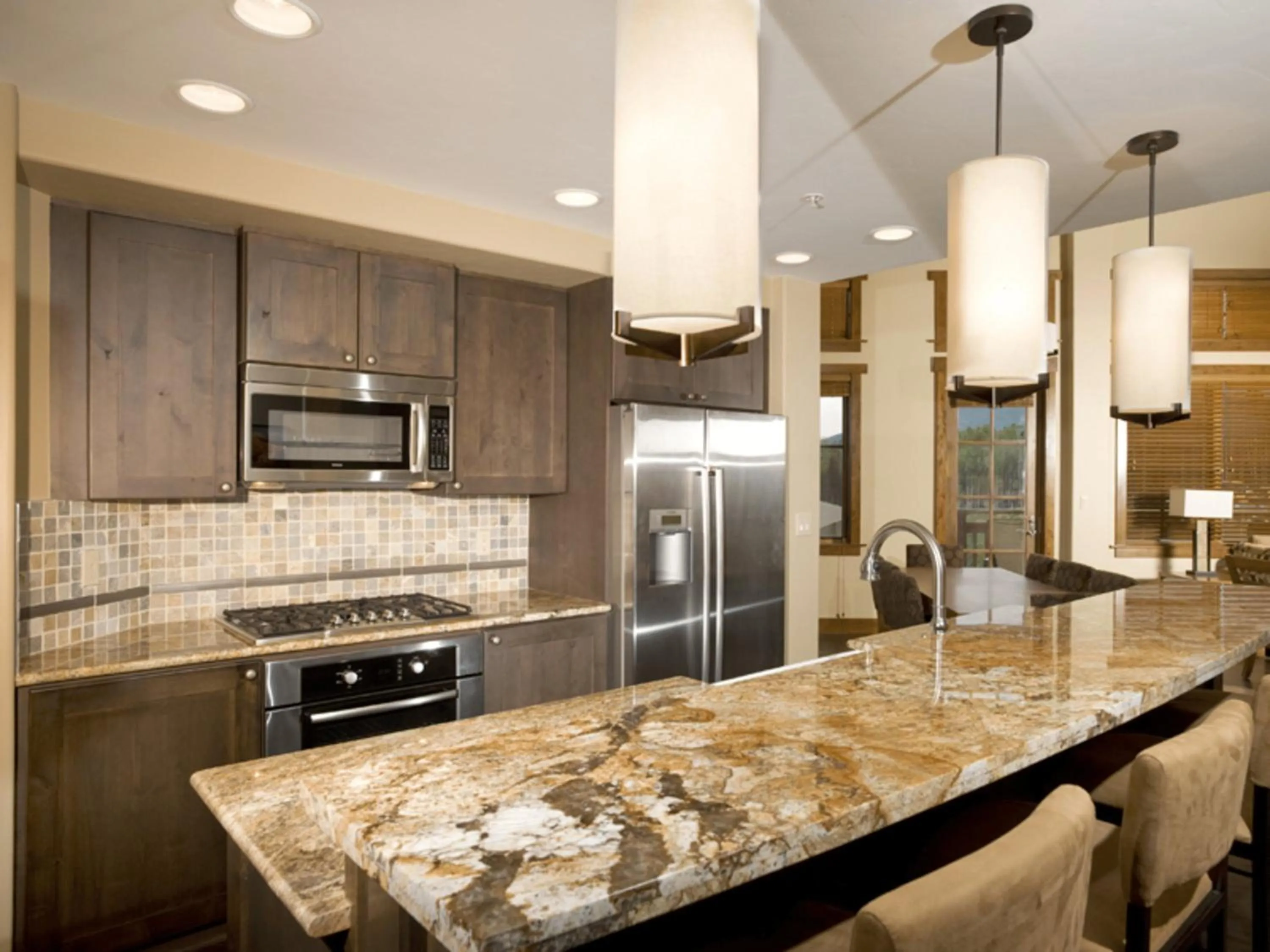 Kitchen or kitchenette in One Ski Hill, A RockResort